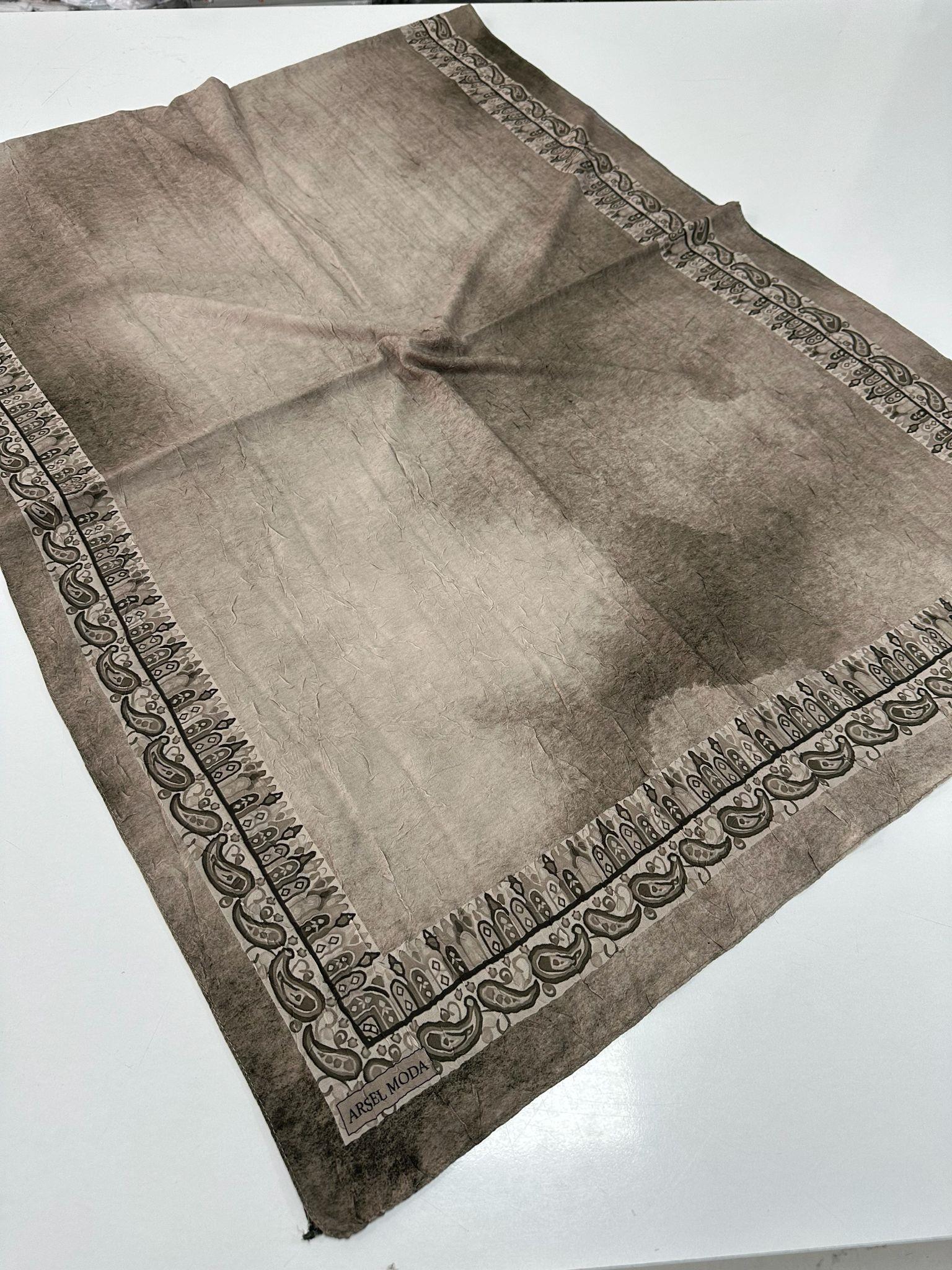 ARSEL MODA Desenli Kraş Şal BCA0512