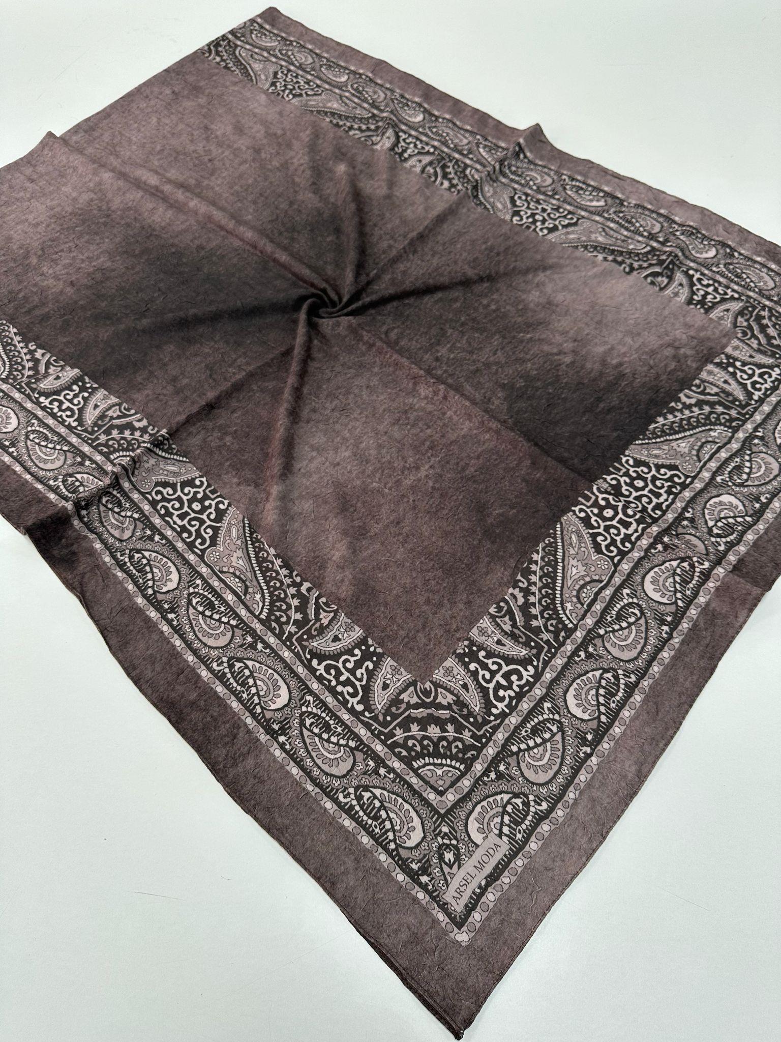 ARSEL MODA Desenli Kraş Şal BCA0613