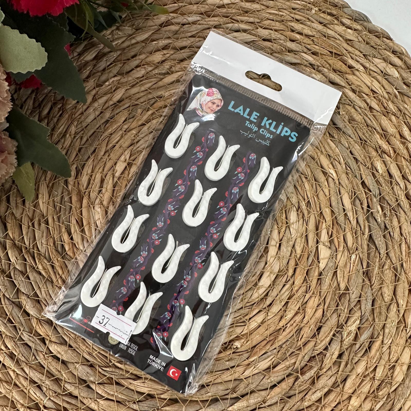 ArSel Moda Eşarp Aksesuar Şal Klipsi 12'li Paket BKD0137