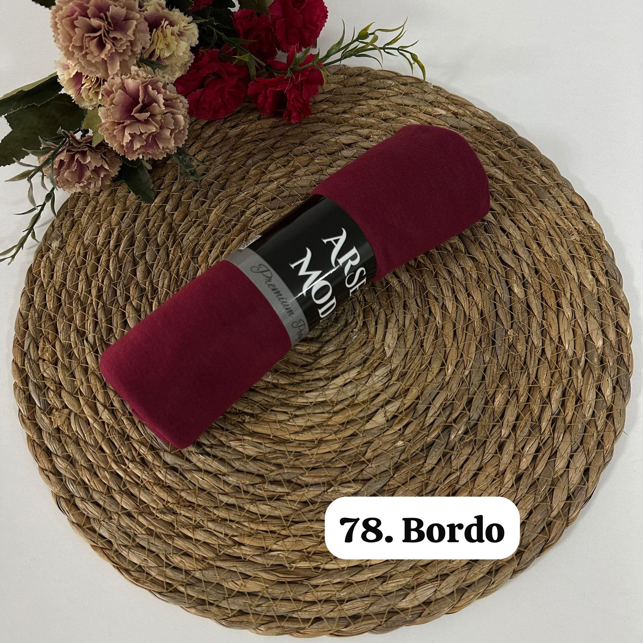 ArSel Moda Penye Şal Bordo LPSA78