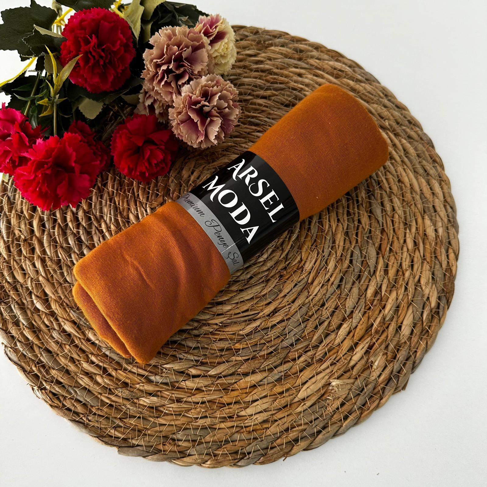 ArSel Moda Penye Şal Turuncu LPSA45