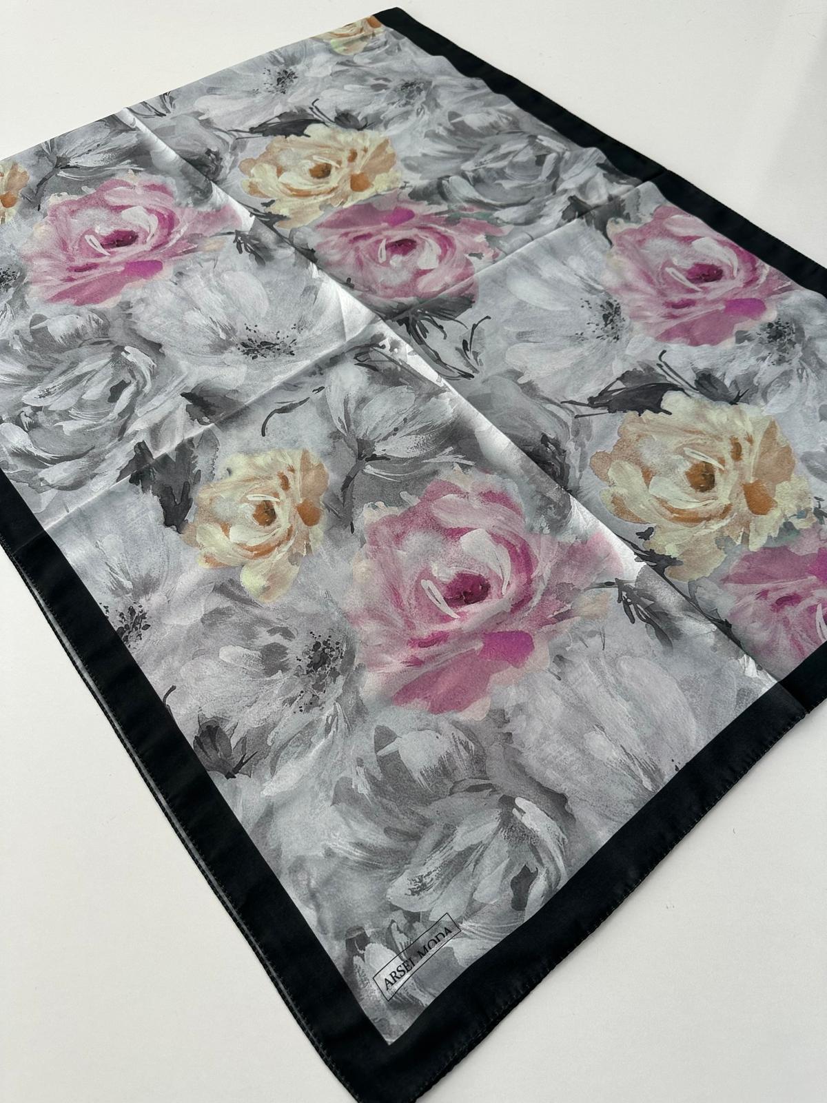 ARSEL MODA Soft Pamuklu Şal Çiçek Desen LBD2012