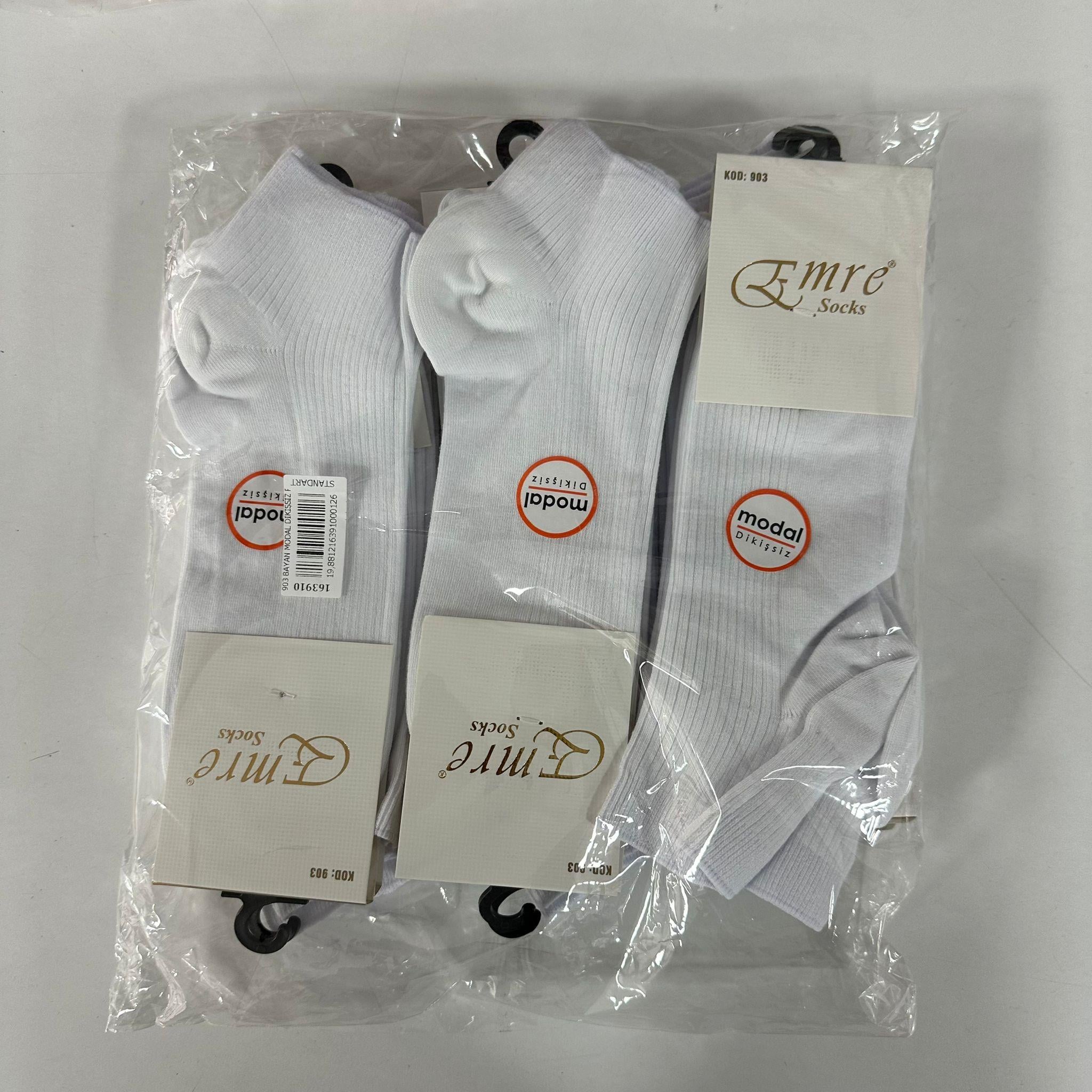 Bayan Modal Dikişsiz Patik 12'Lİ  CDA0203