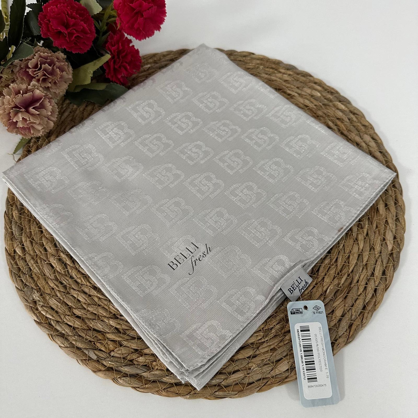 Belli Monogram Eşarp JPK0209