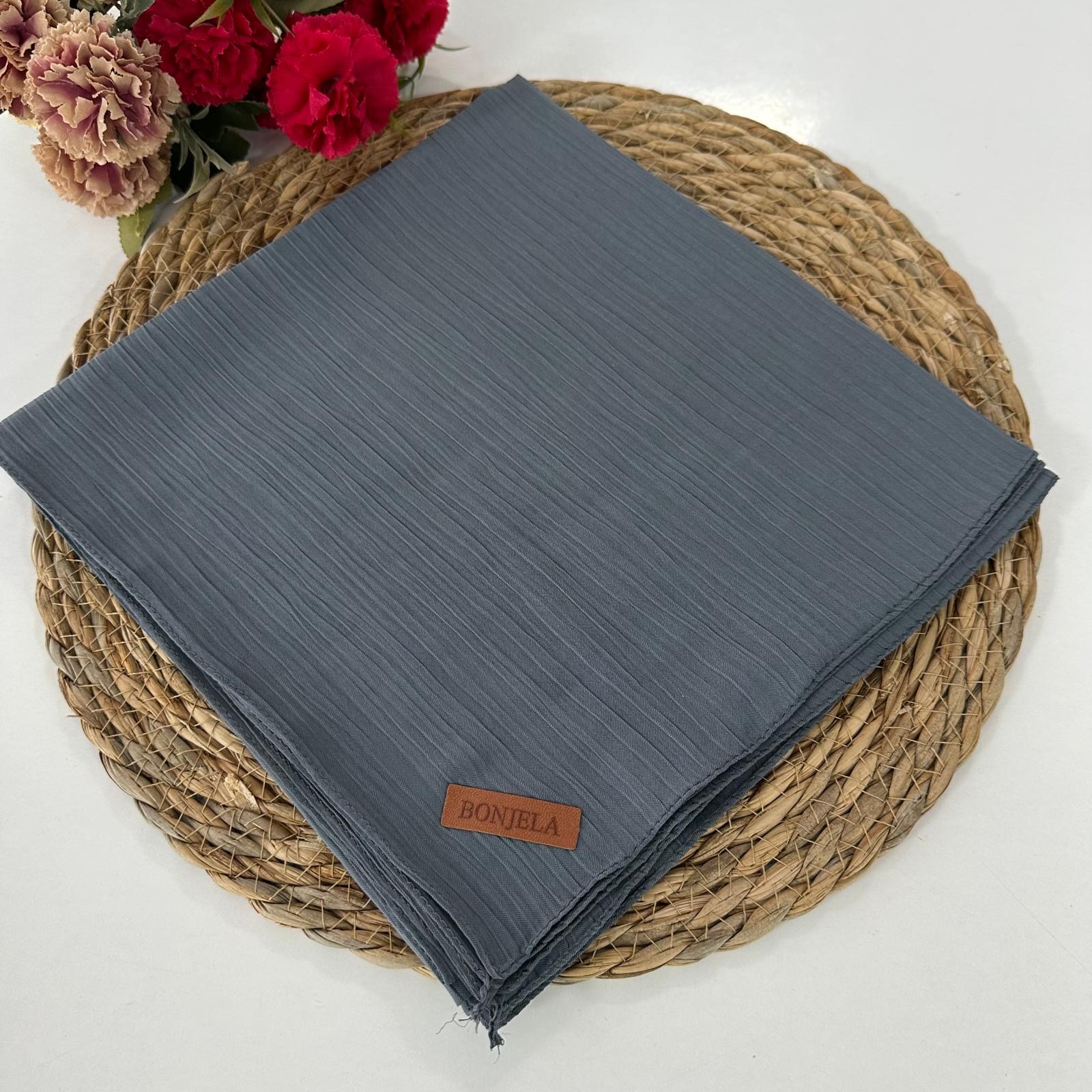 Bonjela Soft Krinkıl Eşarp Gri2 NSY0214