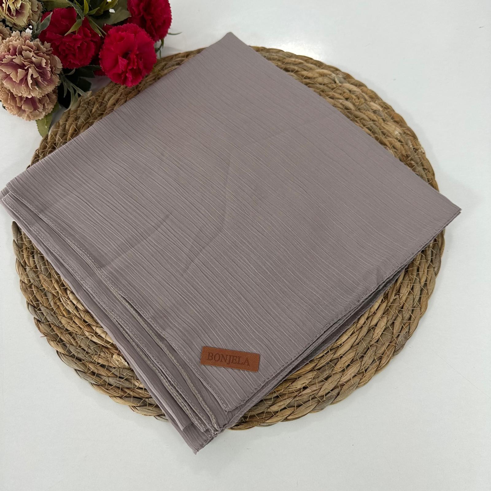 Bonjela Soft Krinkıl Eşarp Taş NSY0217