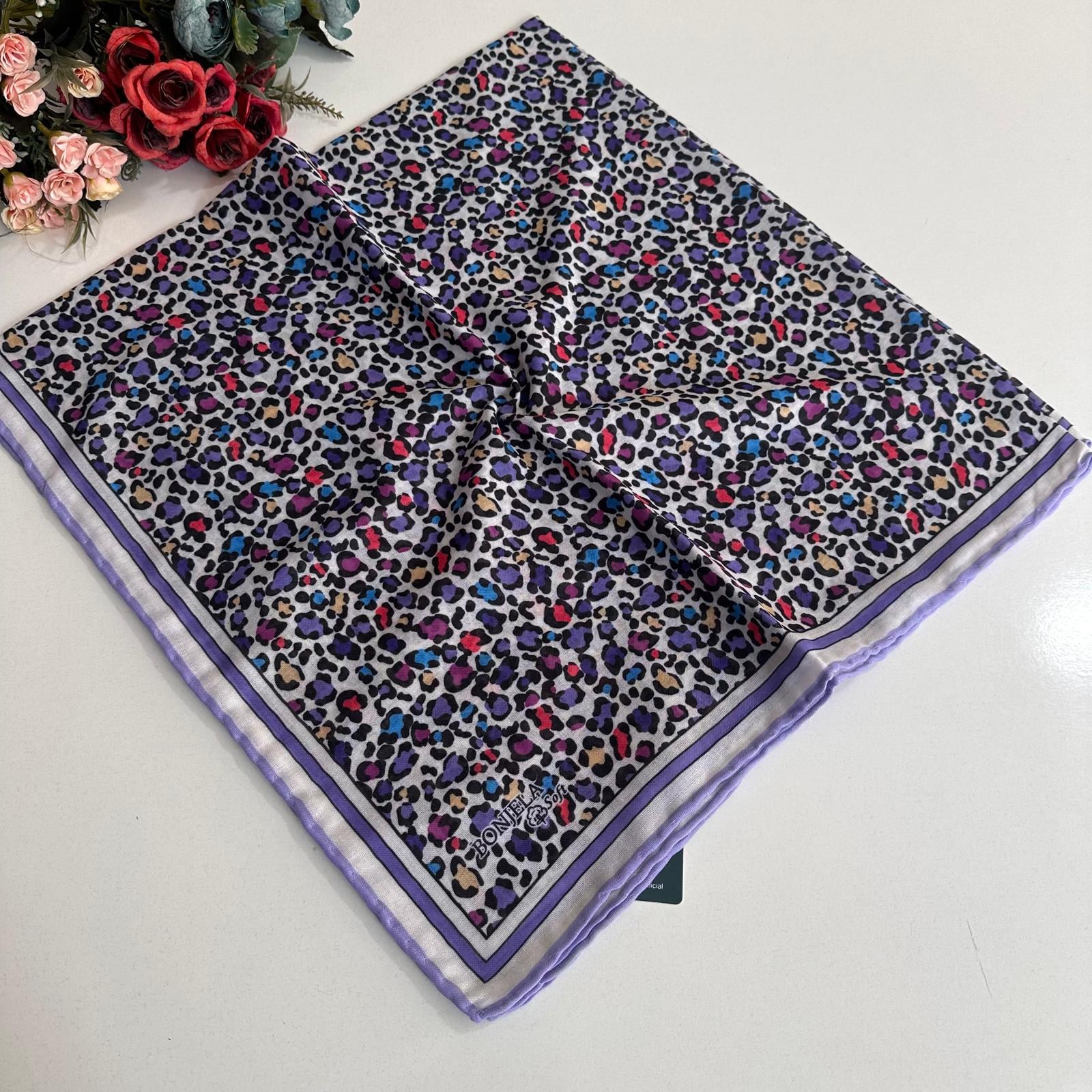 Bonjela Soft Pamuklu Eşarp LDB6414
