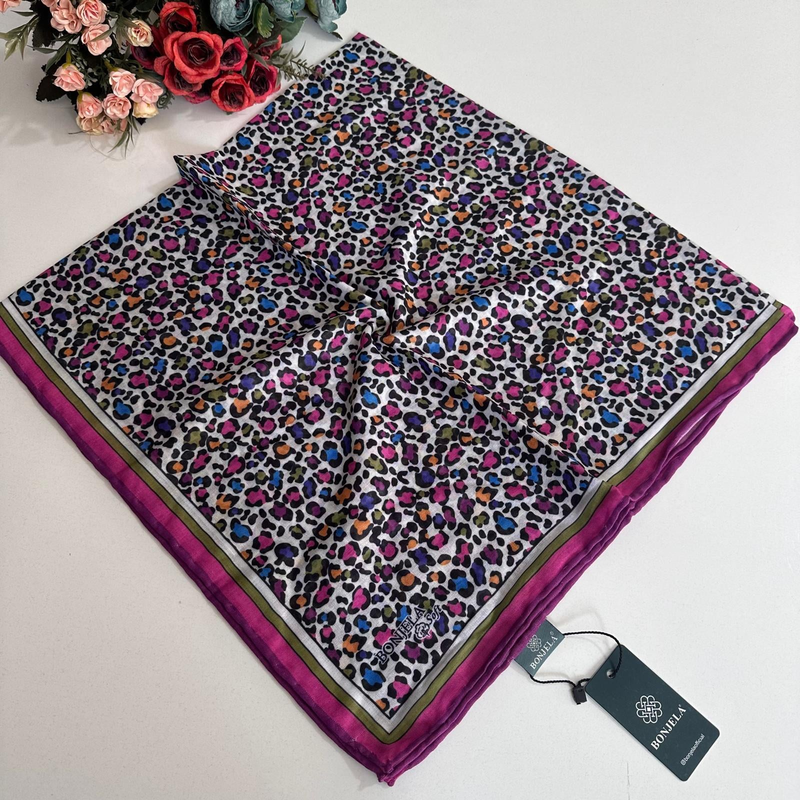 Bonjela Soft Pamuklu Eşarp LDB6420