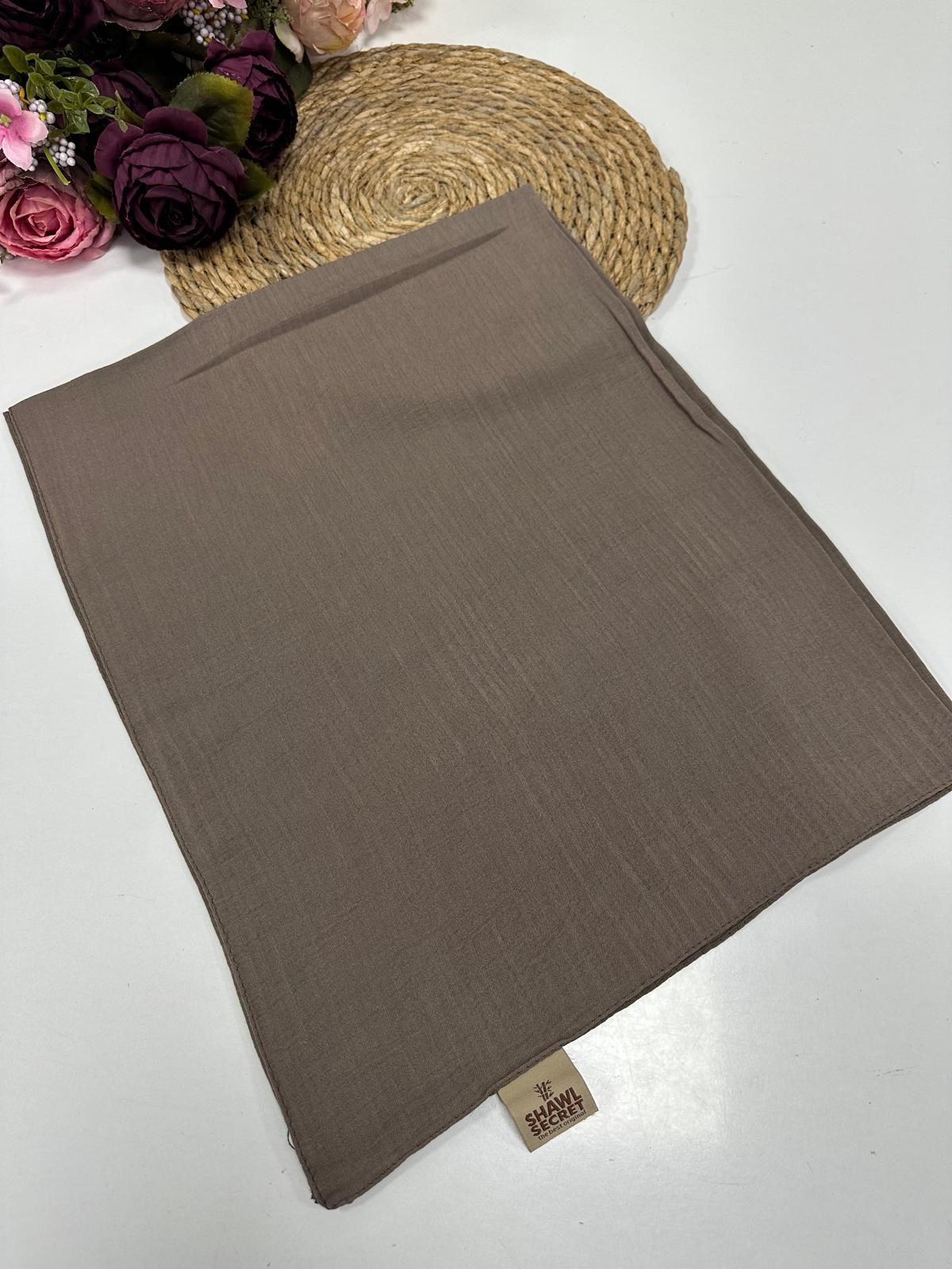 Doğal Bambu Şal Hazelnut SWL0111