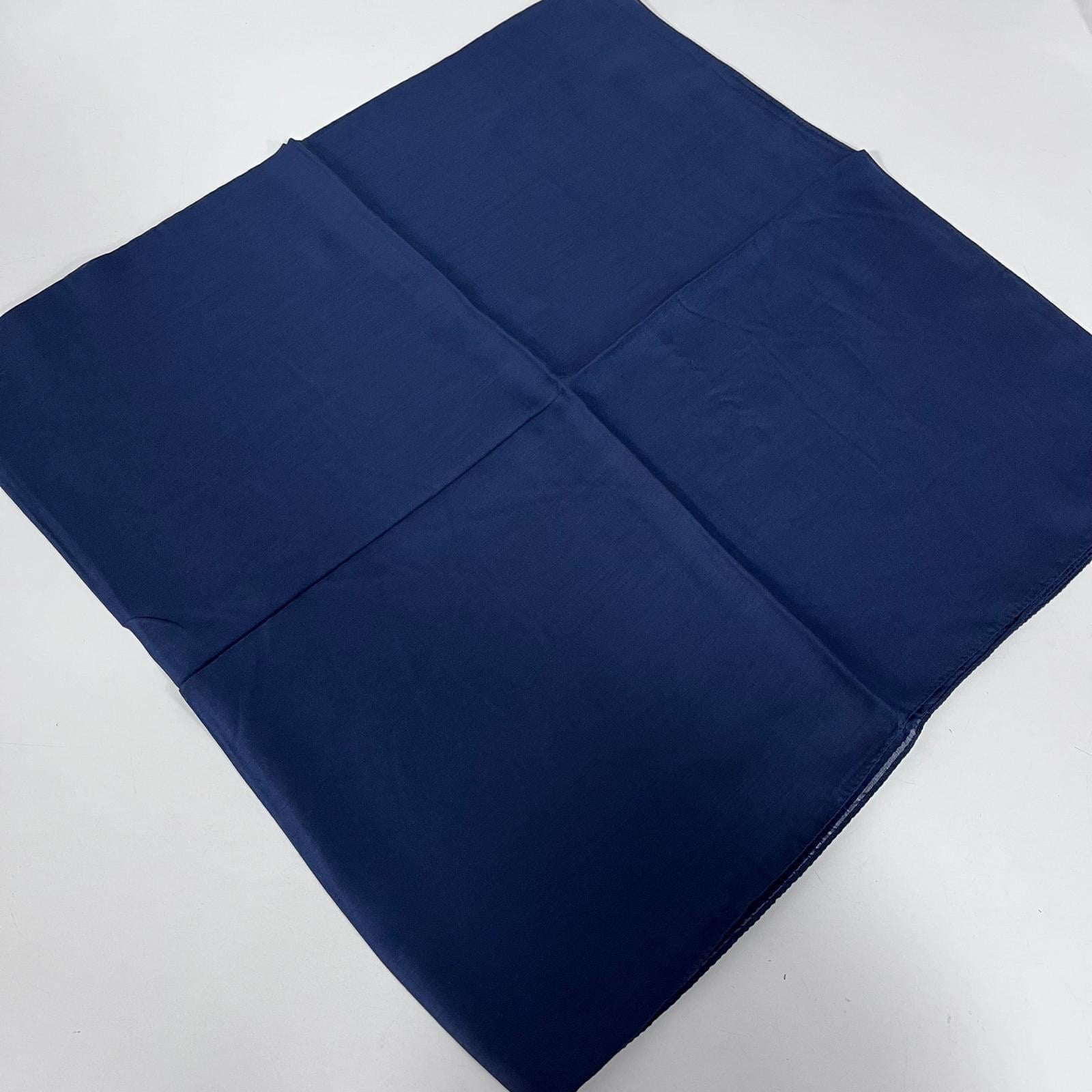 Düz Dikişli Yazma Lacivert DY0256