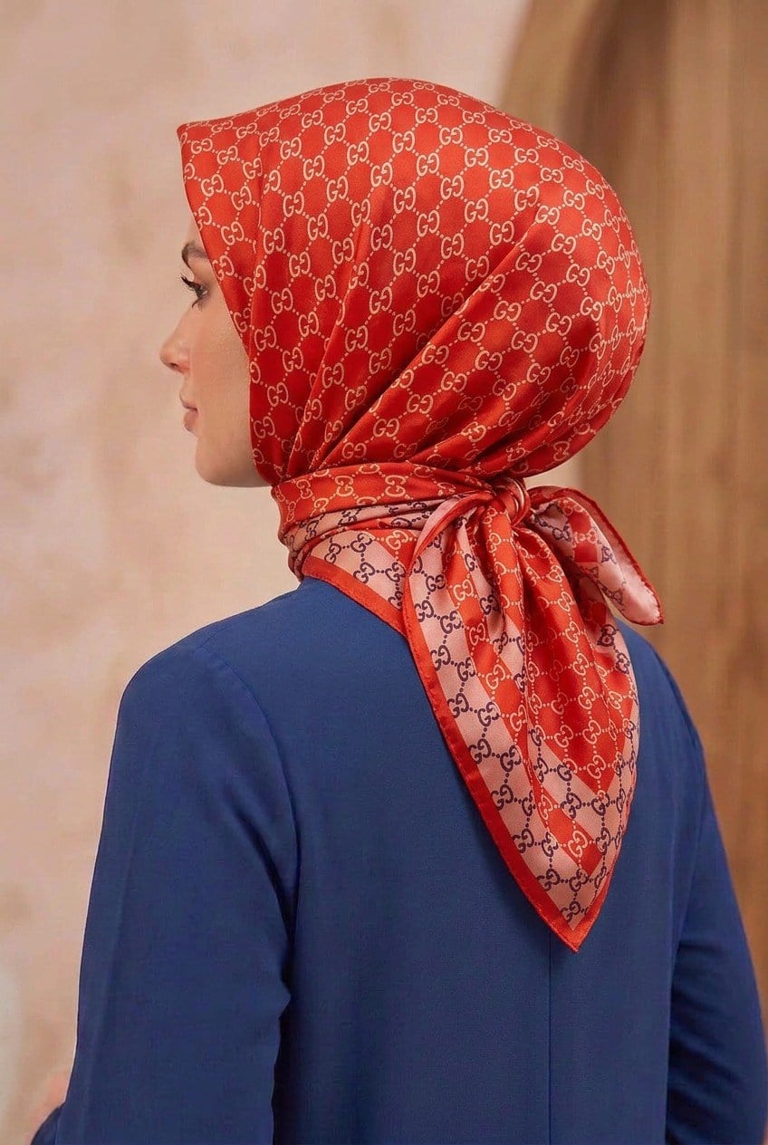 Efsane Desen Yazlık Soft Pamuklu Eşarp LDK1307