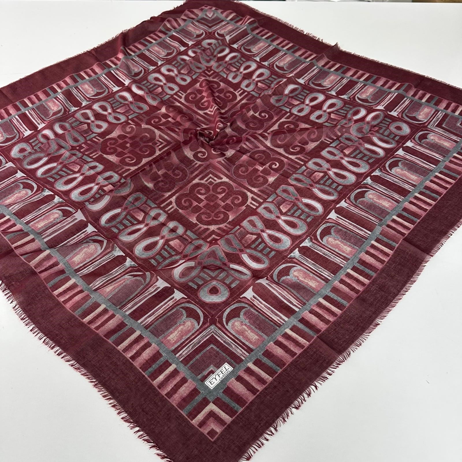 Eyfel Yazlık Çekme Koton Eşarp PFC1008