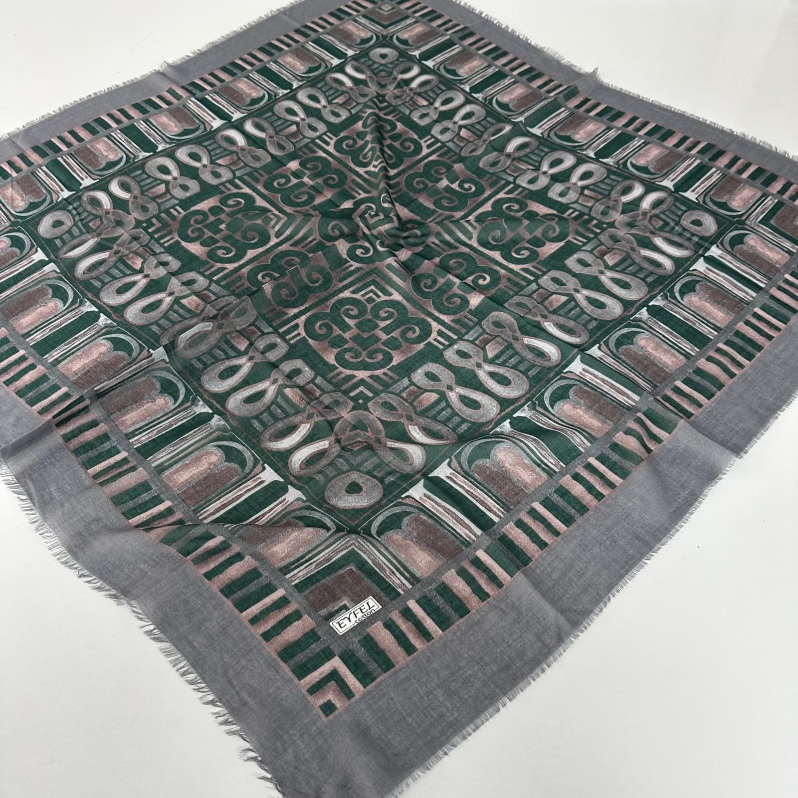 Eyfel Yazlık Çekme Koton Eşarp PFC1018