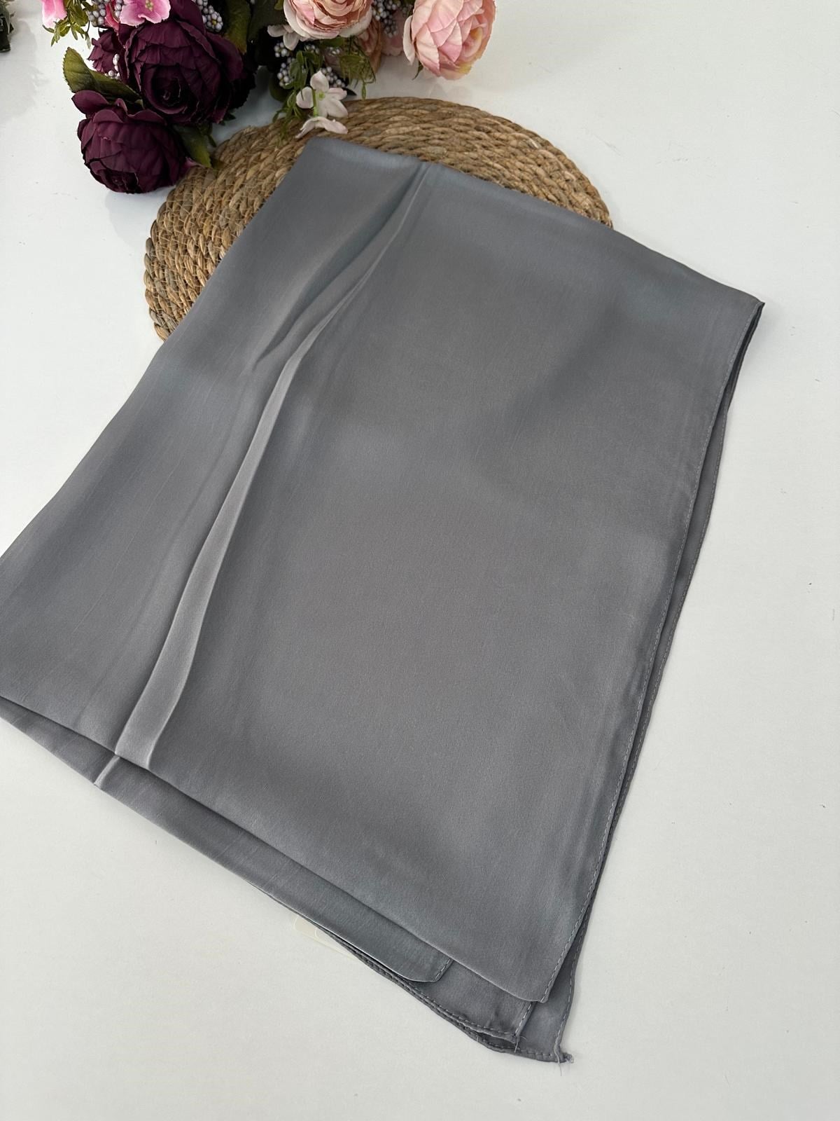 Harem Comosaten Abiye Şal Gri JSH0307