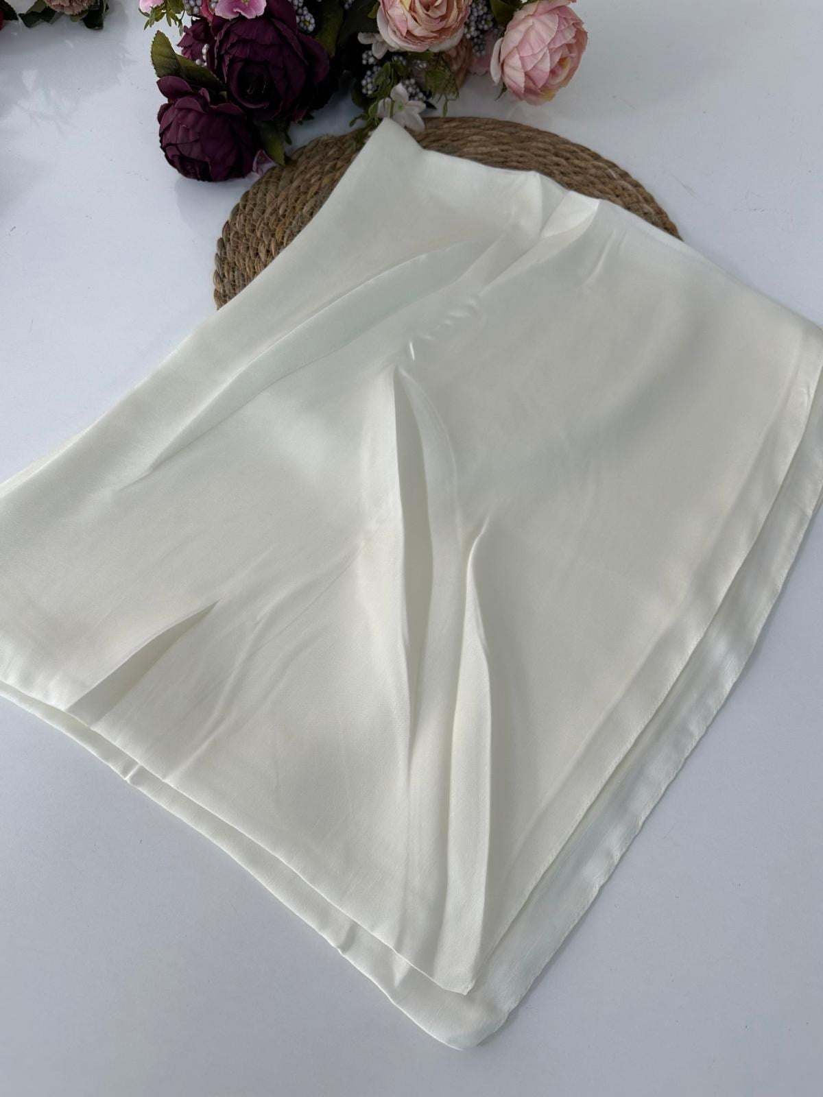 Harem Comosaten Abiye Şal Krem JSH0316
