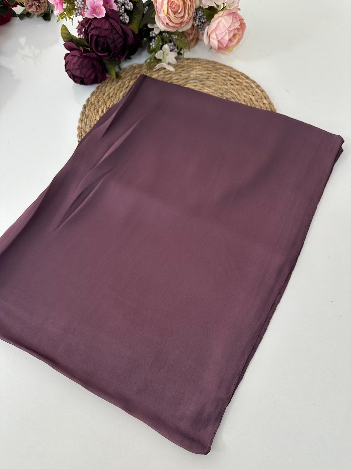 Harem Comosaten Abiye Şal Mürdüm JSH0306