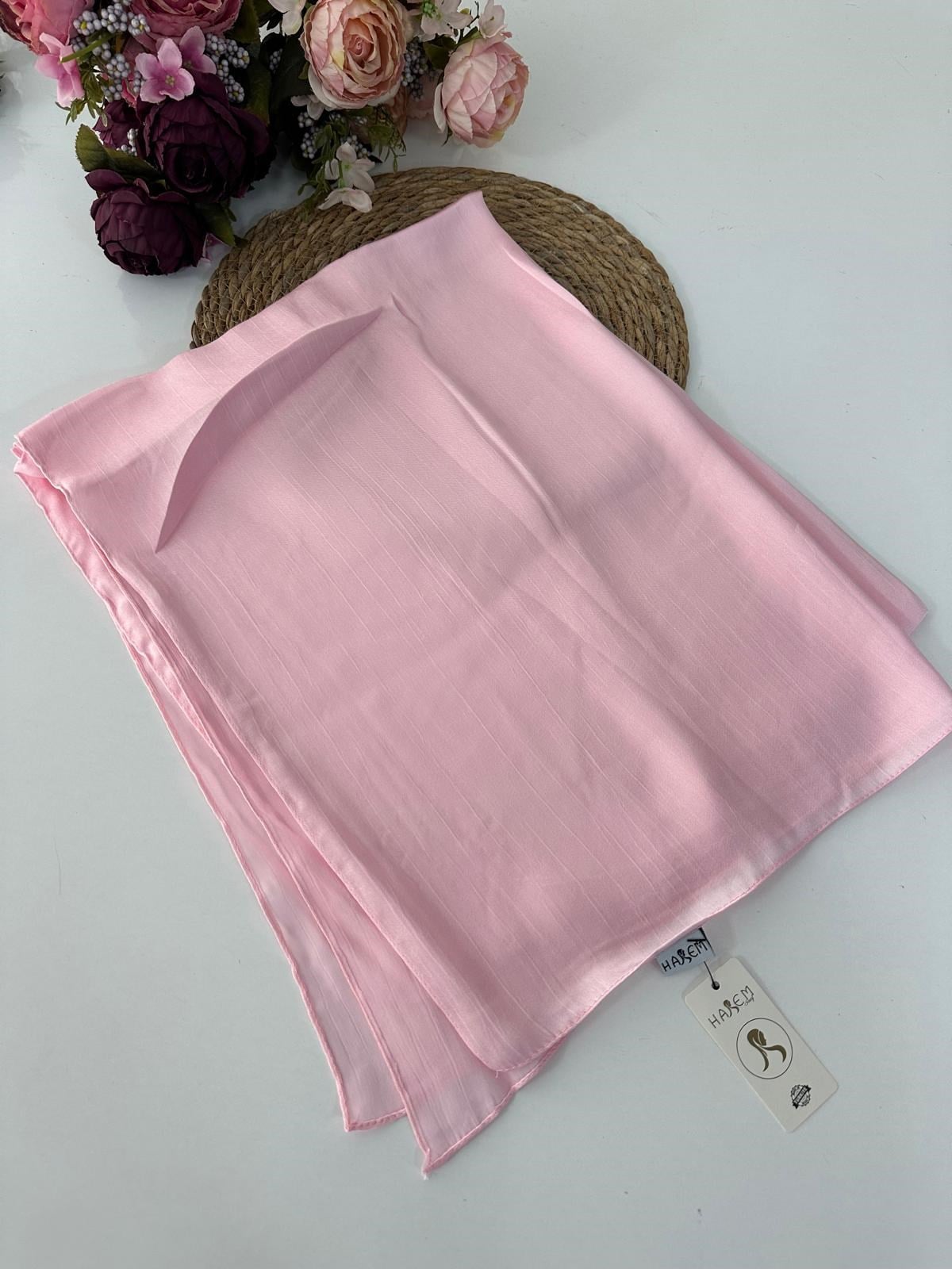Harem Comosaten Abiye Şal Pembe JSH0321