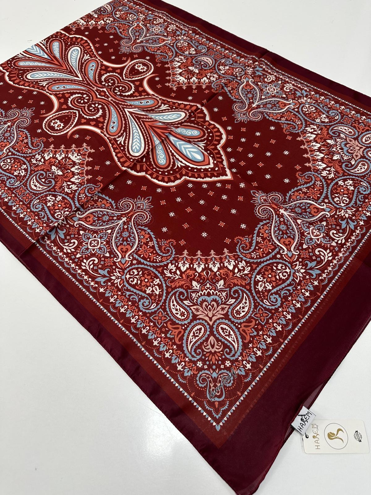 Harem Desenli Vual İpeksi Şal HVD0208