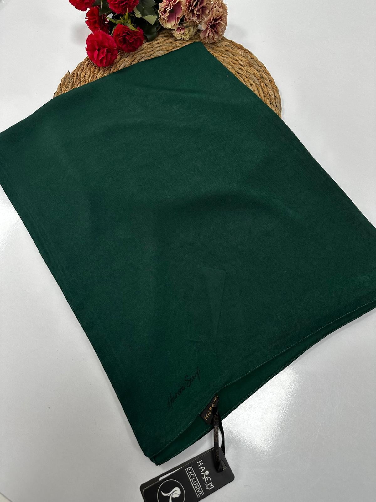Harem Feyza Lüx Şal Zümrüt HFS0112