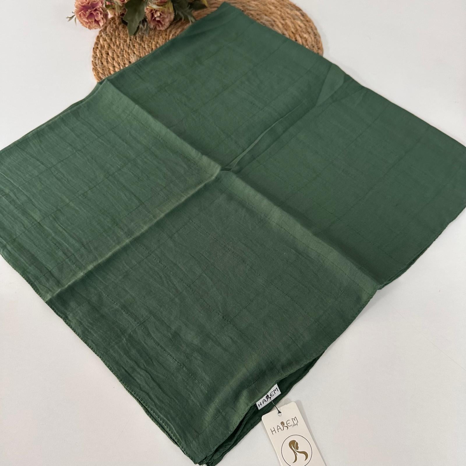 Harem Nilda  Açık Zümrüt Eşarp VHC0167
