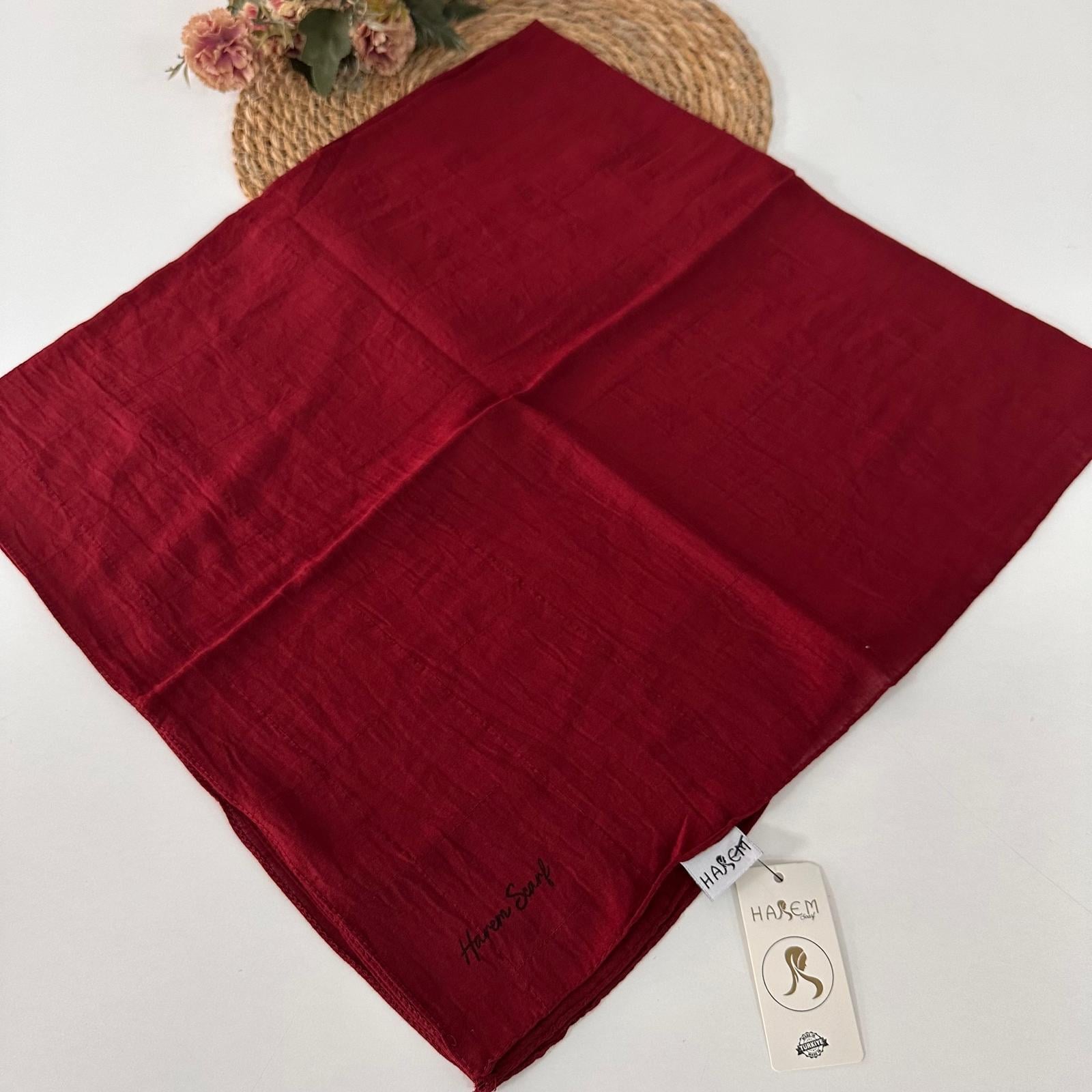 Harem Nilda Bordo Eşarp VHC0145