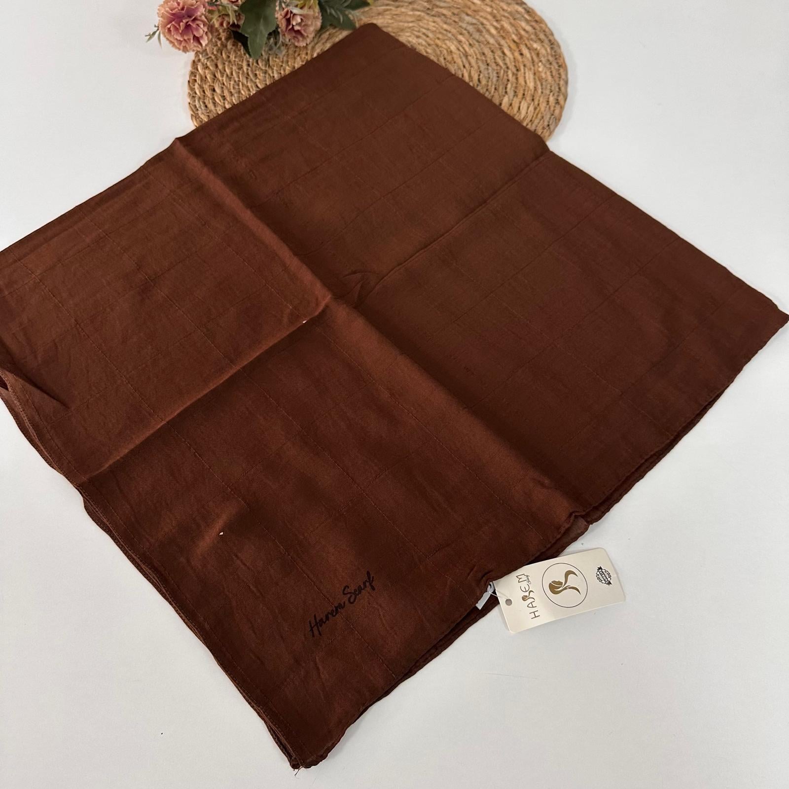 Harem Nilda Çikolata  Eşarp VHC0160