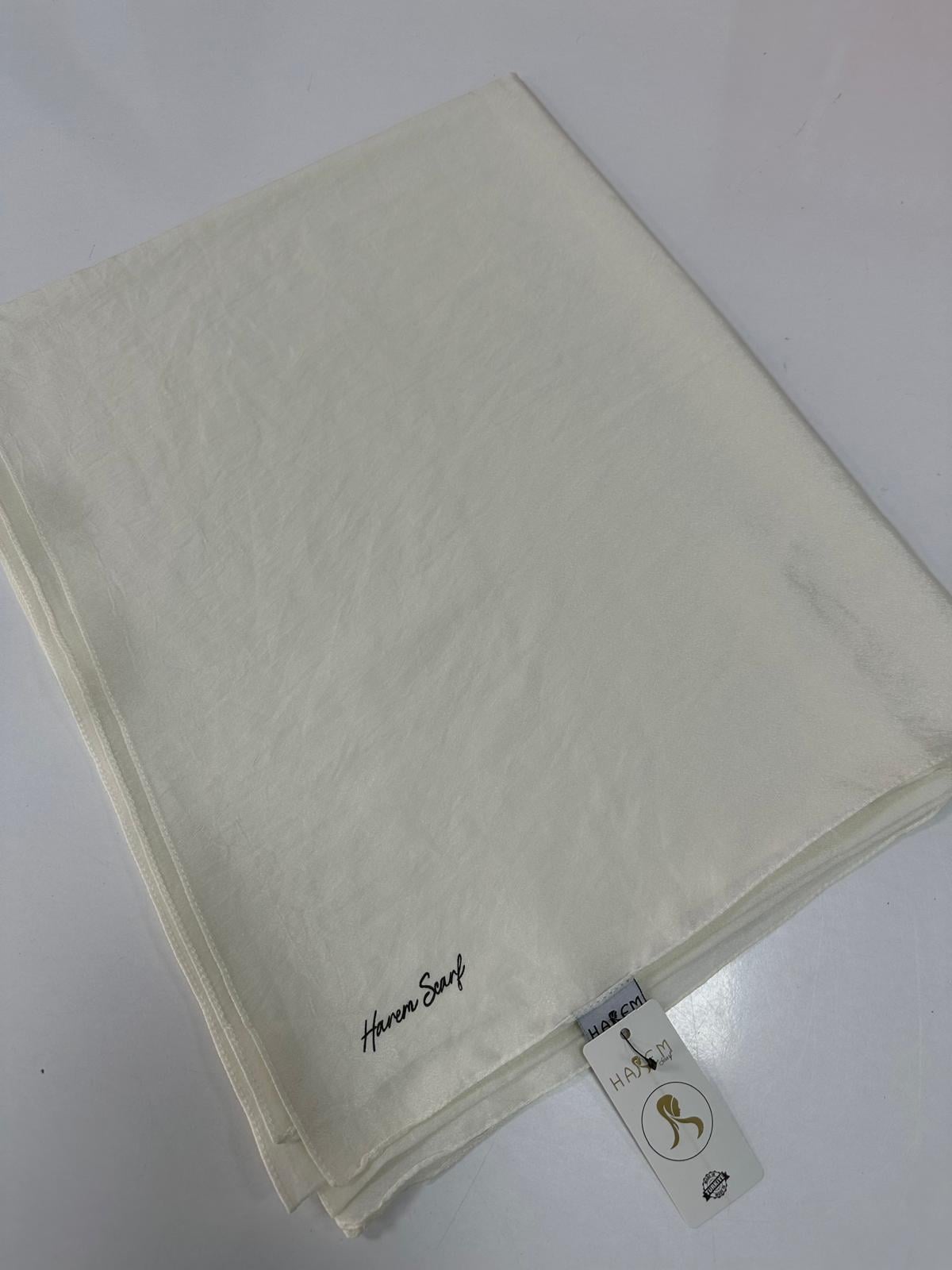 Harem Vual İpeksi Şal Ekru  HVH0268