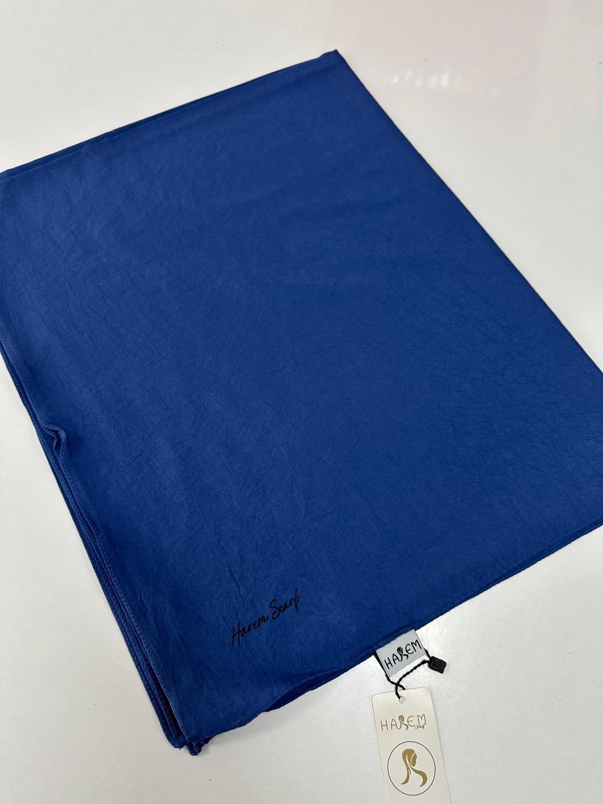 Harem Vual İpeksi Şal  koyu indigo HVH0252