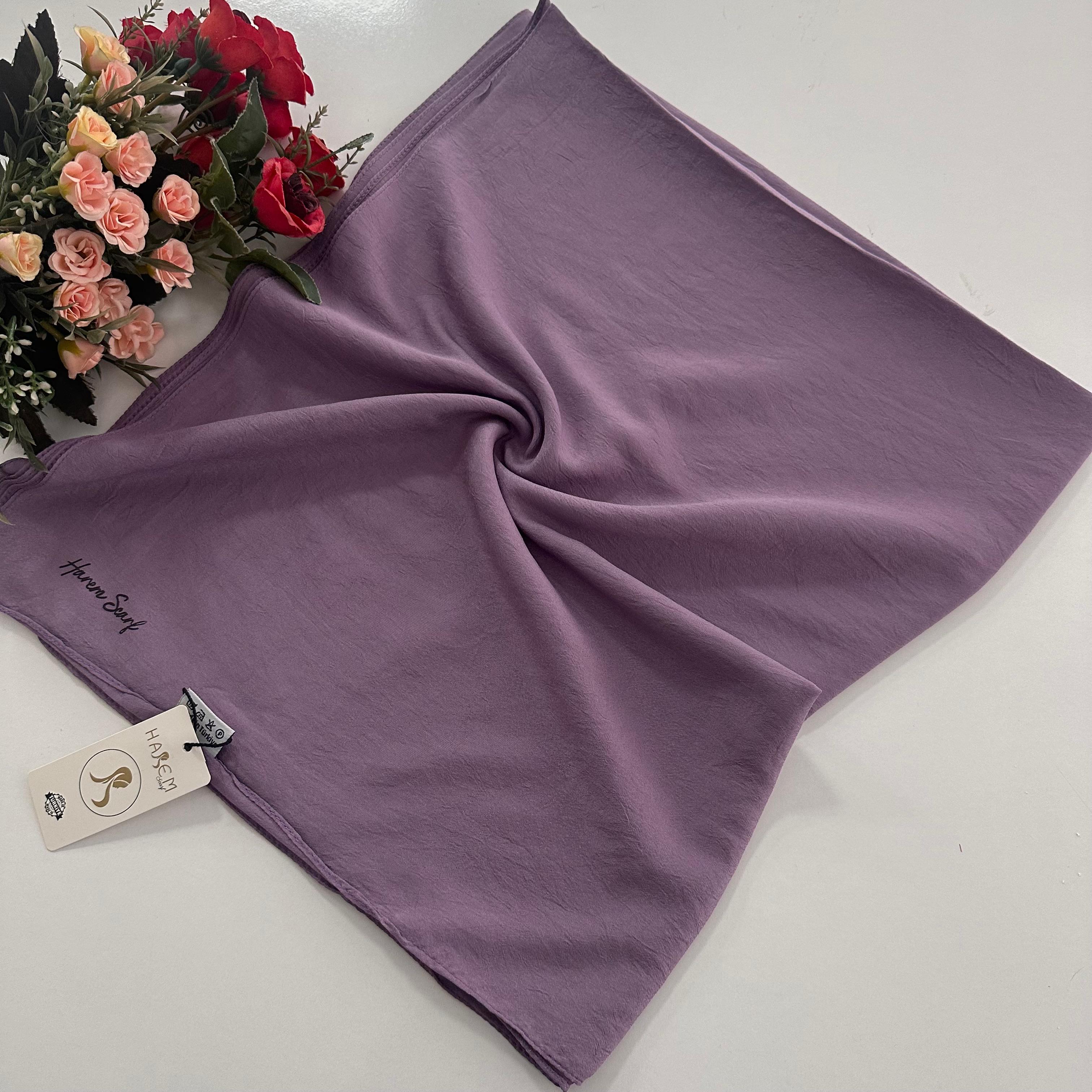 Harem Vual İpeksi Şal Soft Lila HVH0104