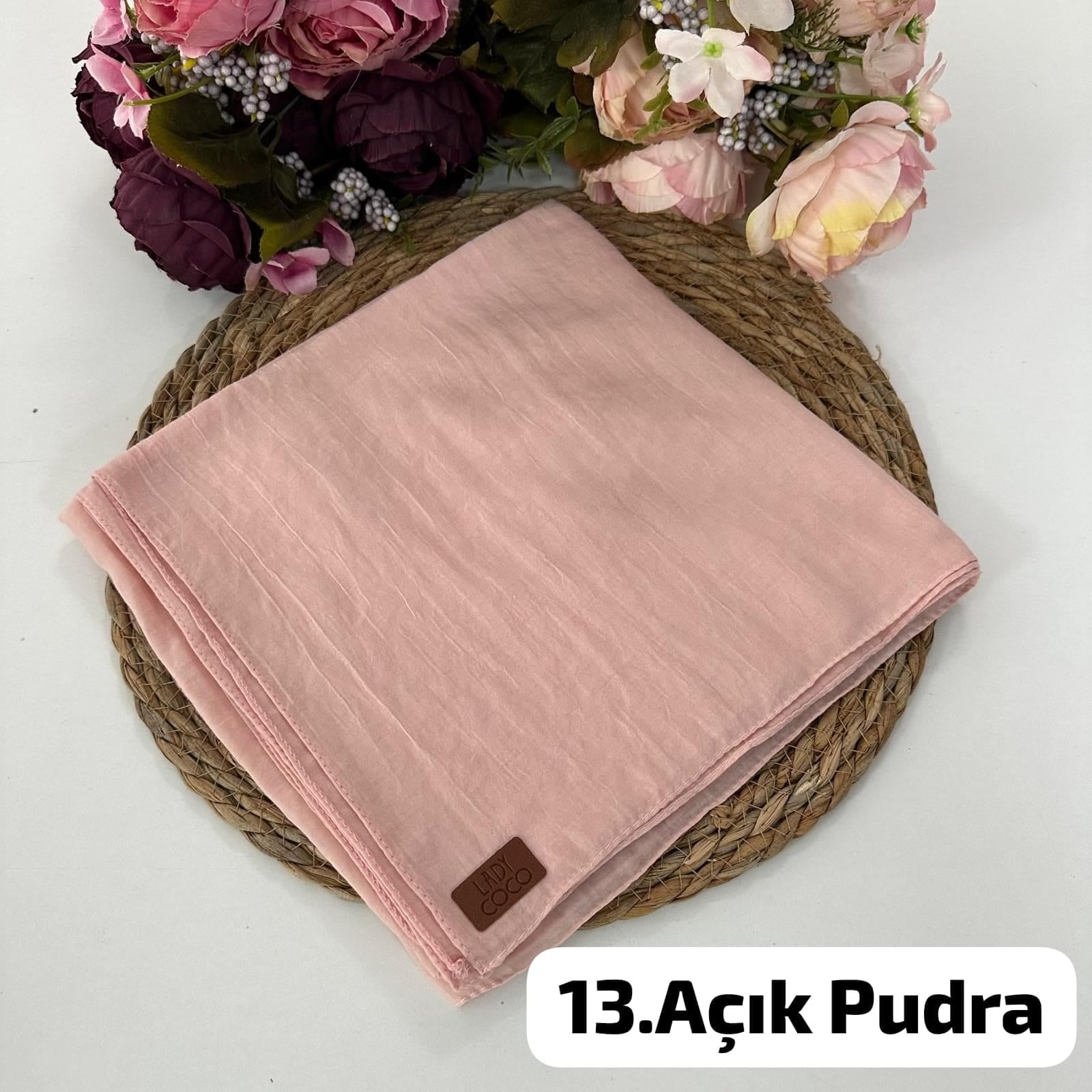 Lady Coco Rami Eşarp Açık Pudra   PRE0213