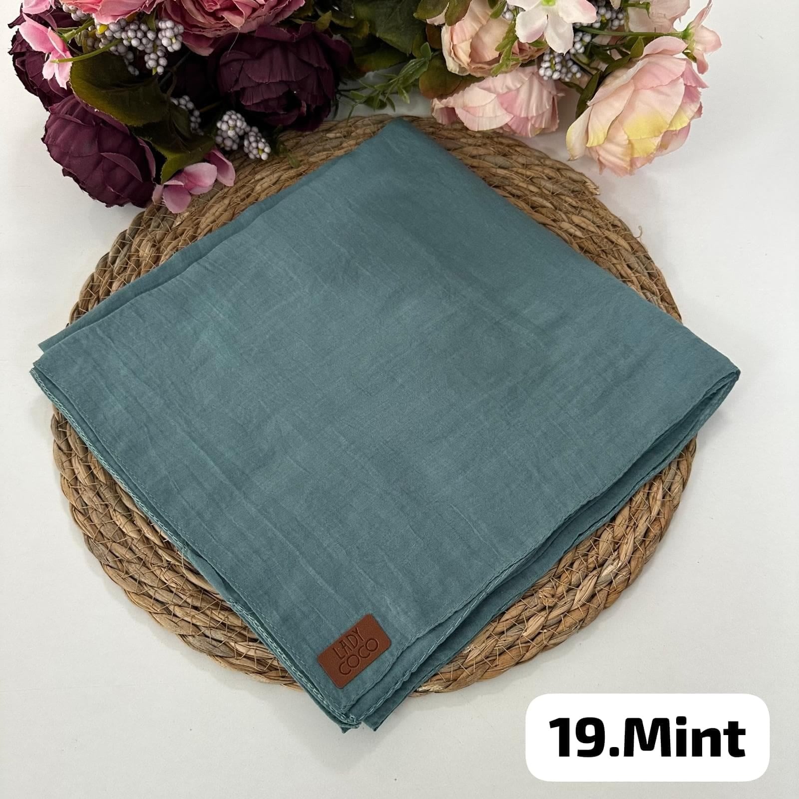 Lady Coco Rami Eşarp Mint  PRE0219