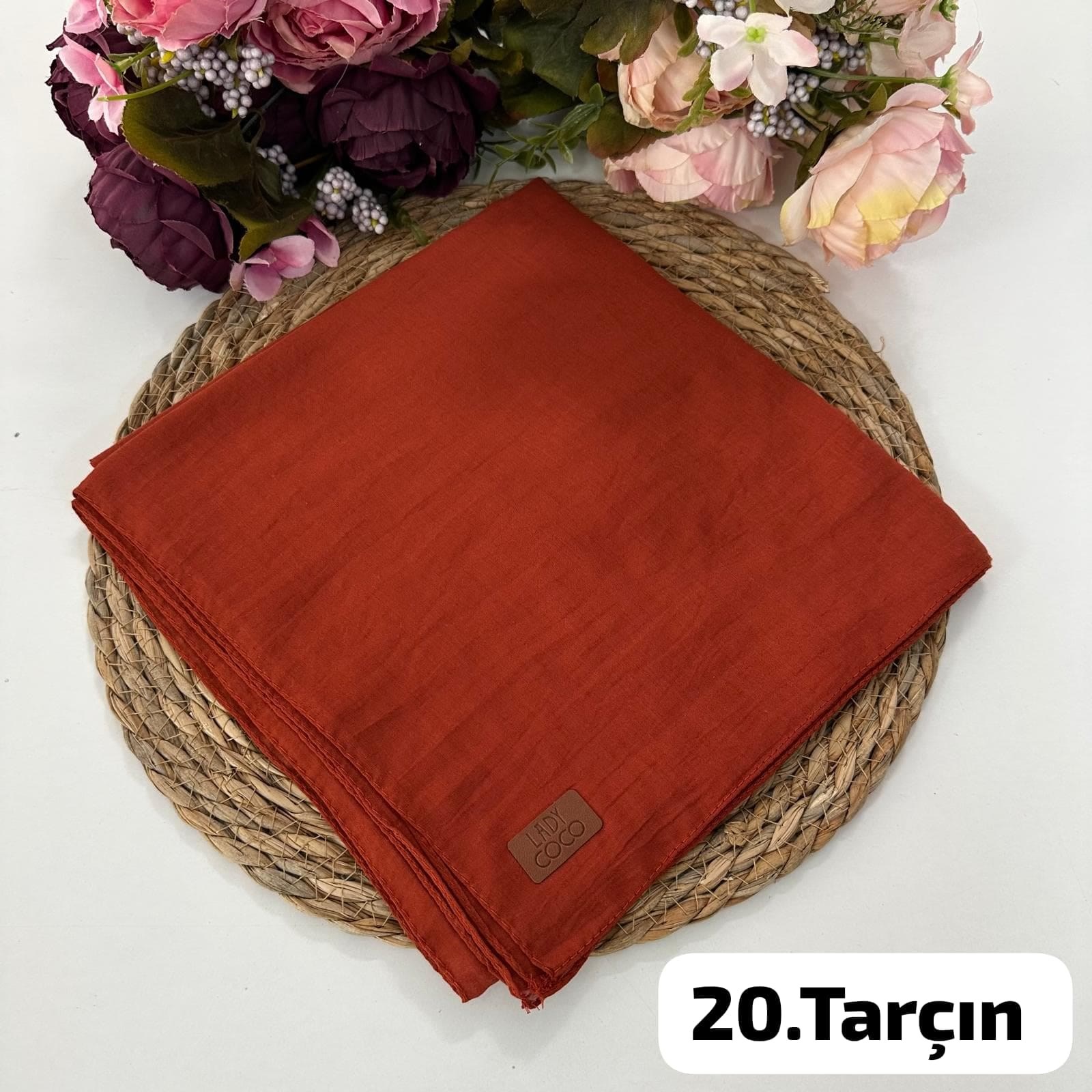 Lady Coco Rami Eşarp Tarçın  PRE0220