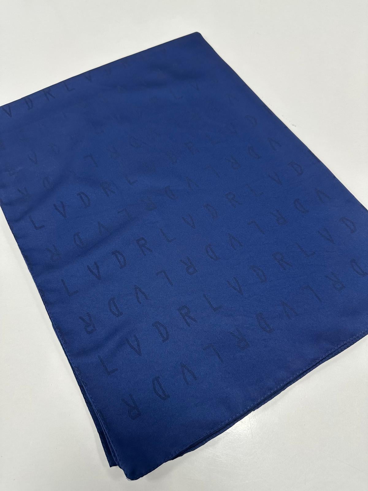 Levidor Blue Jakar Şal LJK0802