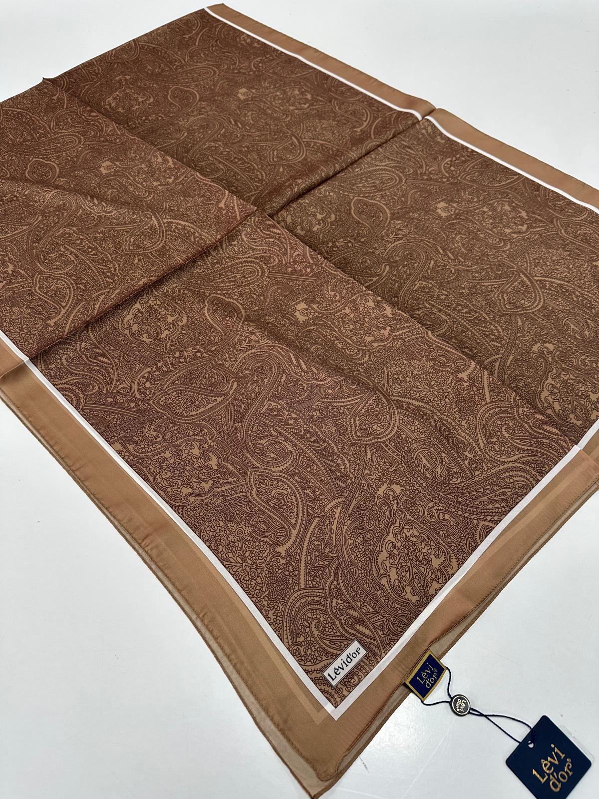Levidor Hint İpeği Premium Şal LWH0117