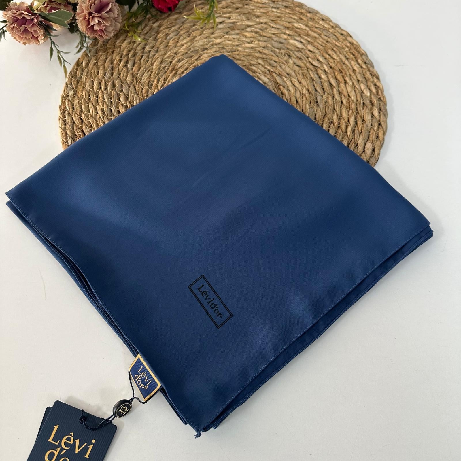 Levi'dor Medine İpeği Eşarp Soft Mavi MEB0307