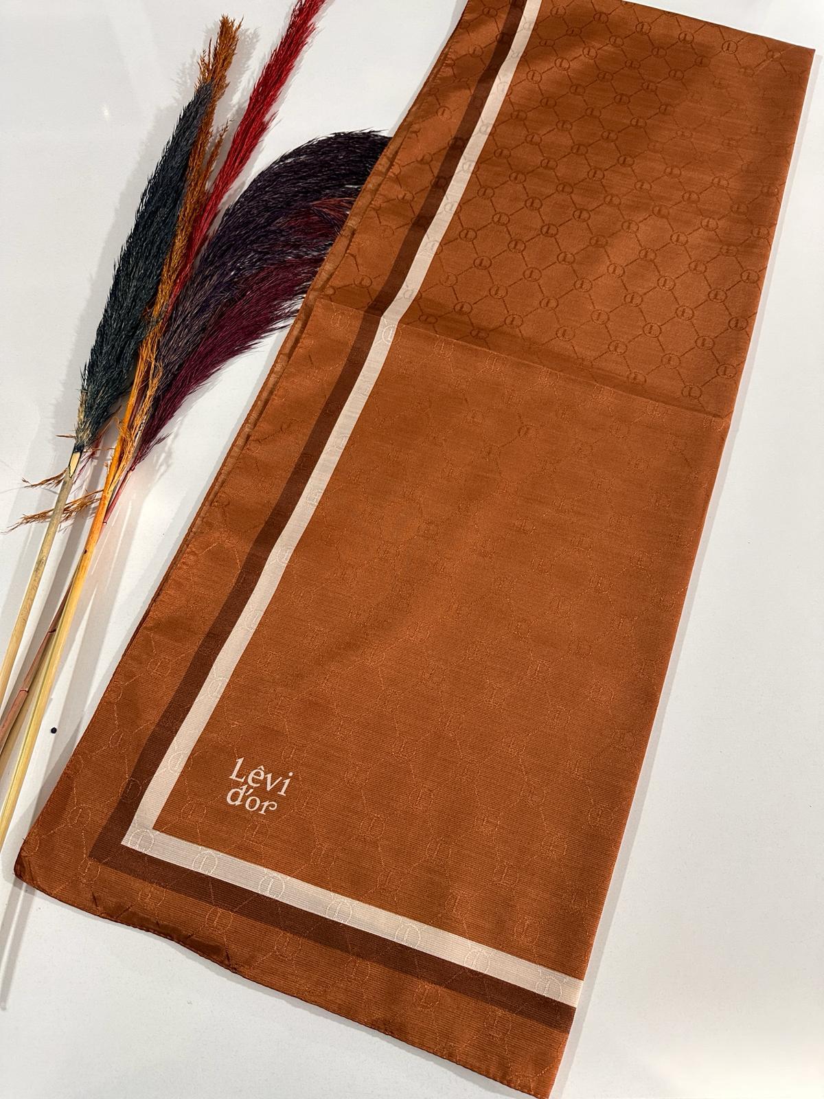 Levidor Premium Monogram Şal JZ0105