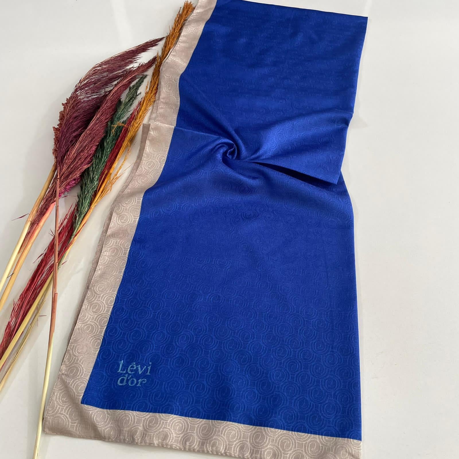 Levidor Premium Monogram Şal JZ0402