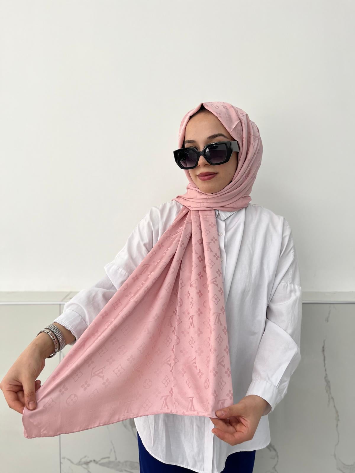 Locella Jakar Şal Pembe JSL1313