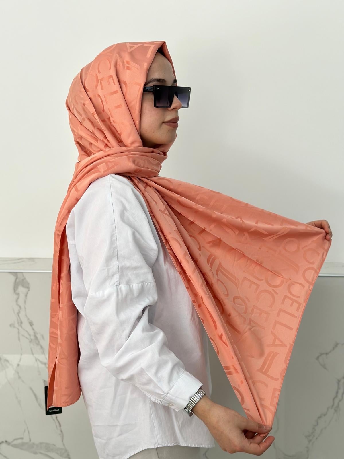 Locella Jakar Şal Somon JSL1122