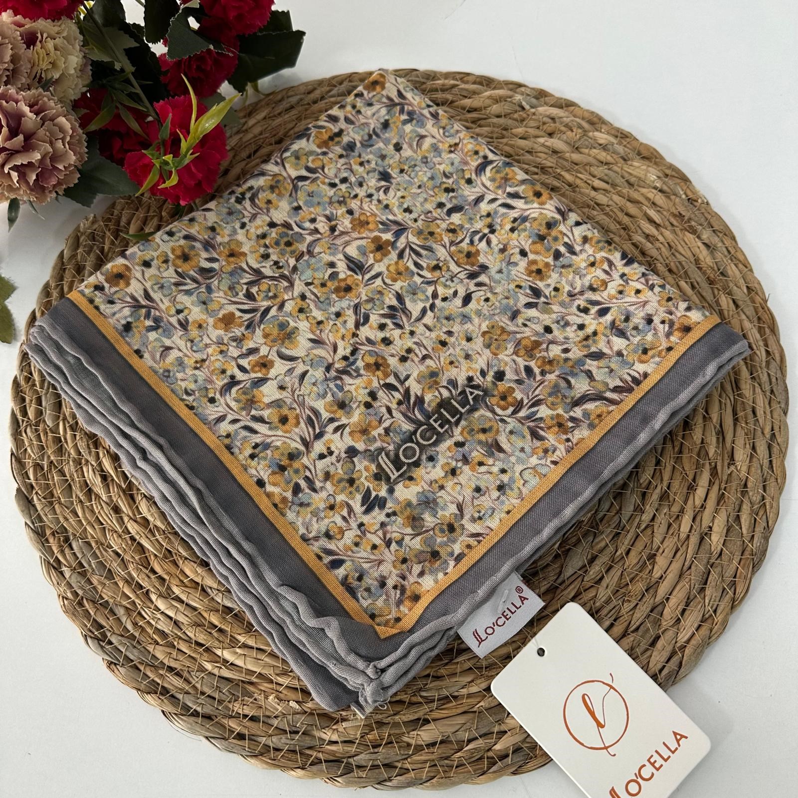 Locella Soft Pamuklu Eşarp   LDFF5803