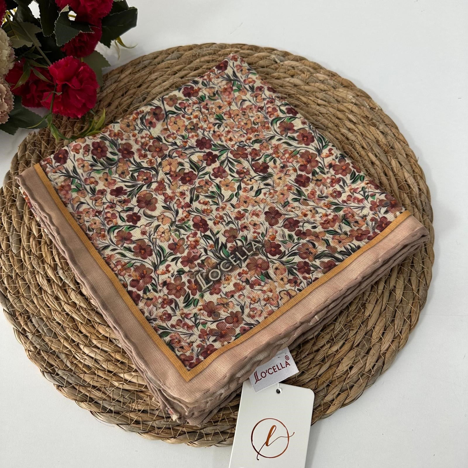 Locella Soft Pamuklu Eşarp   LDFF5811