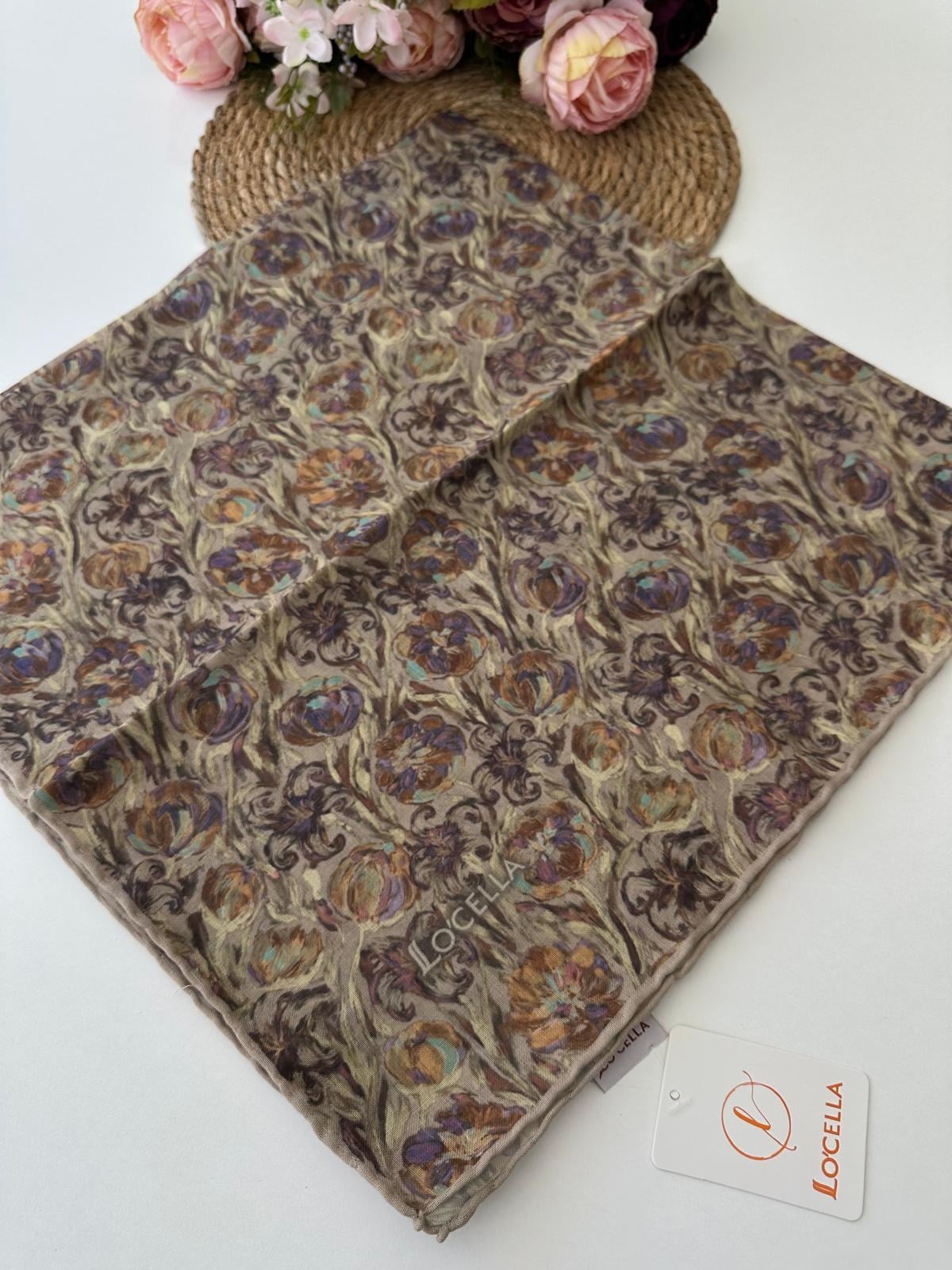 Locella Soft Pamuklu Eşarp LDFG2112
