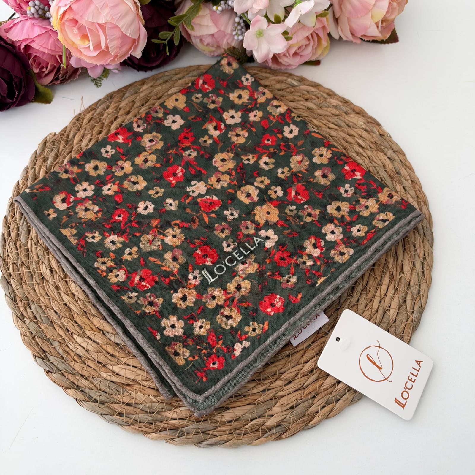Locella Soft Pamuklu Eşarp LFG0424