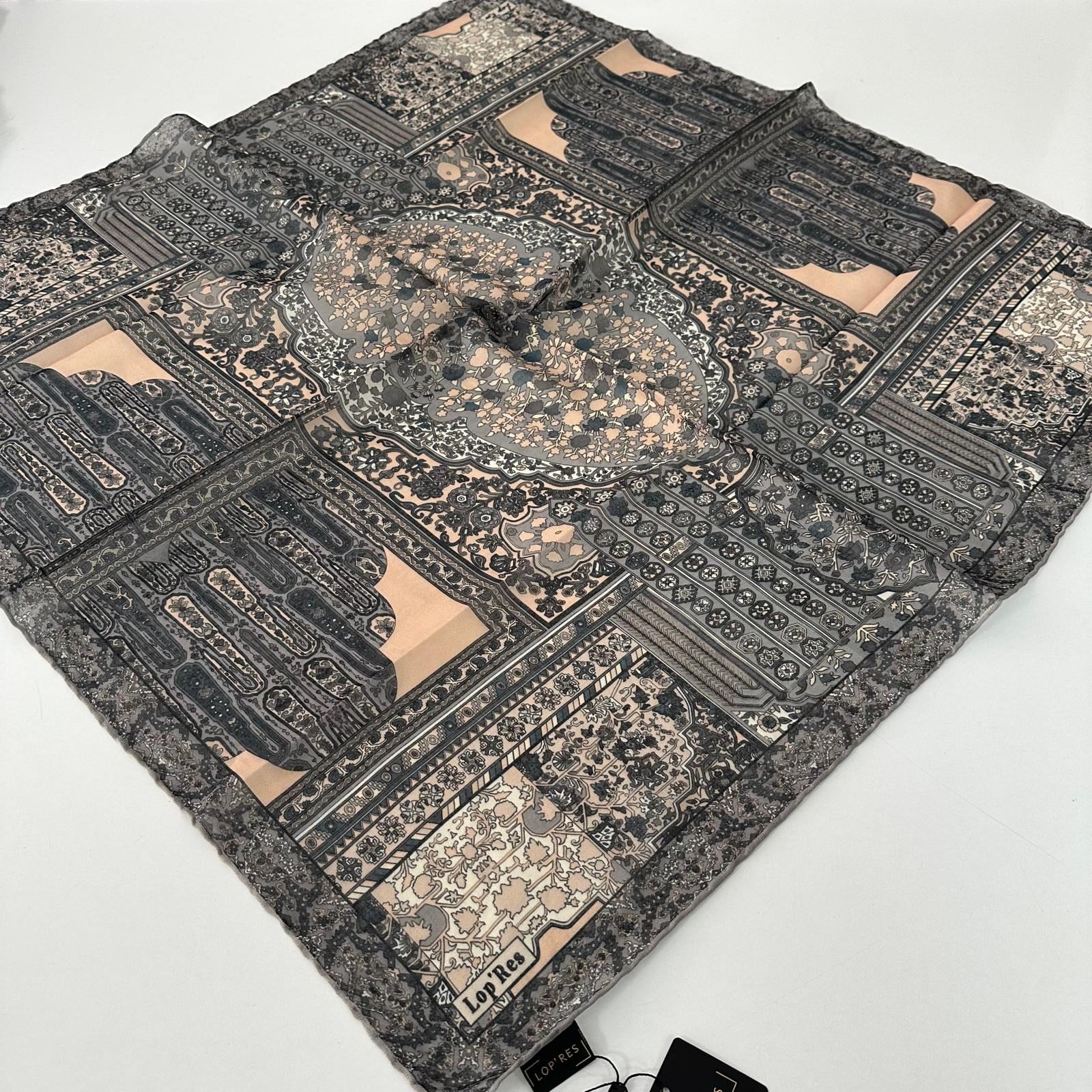 Lop'res Soft Pamuklu Eşarp LDNA0411