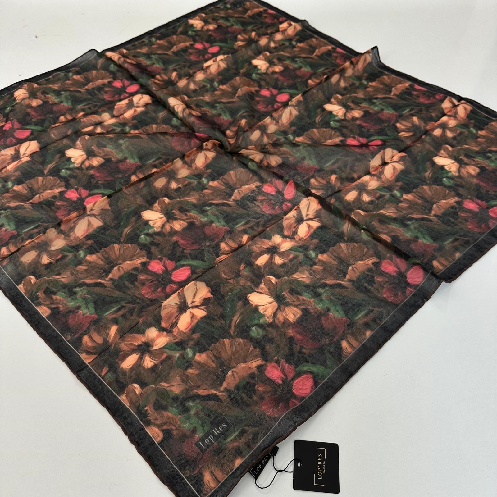 Lop'res Soft Pamuklu Eşarp  LDNA1101