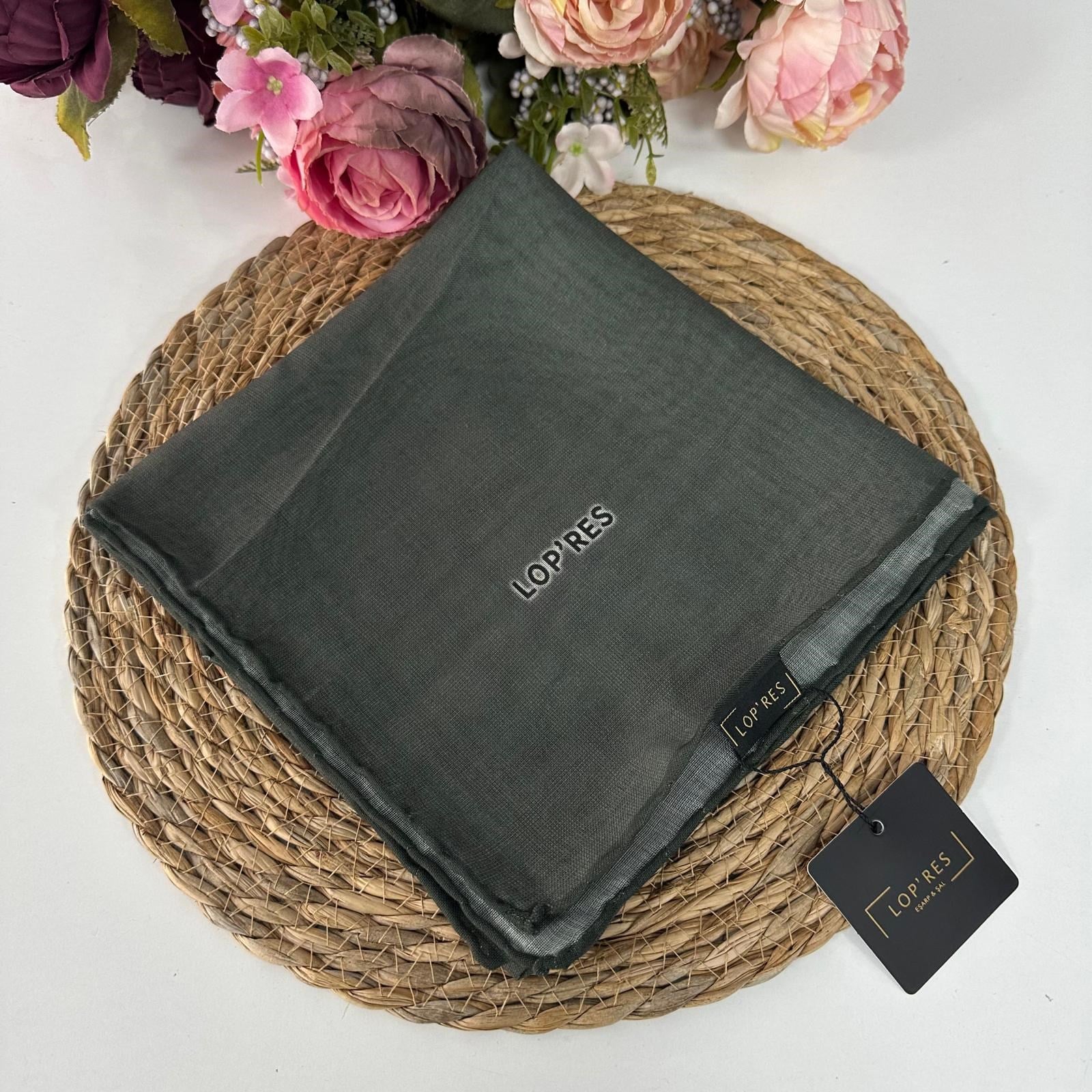 Lop'res Soft Pamuklu Eşarp  LDNA1421