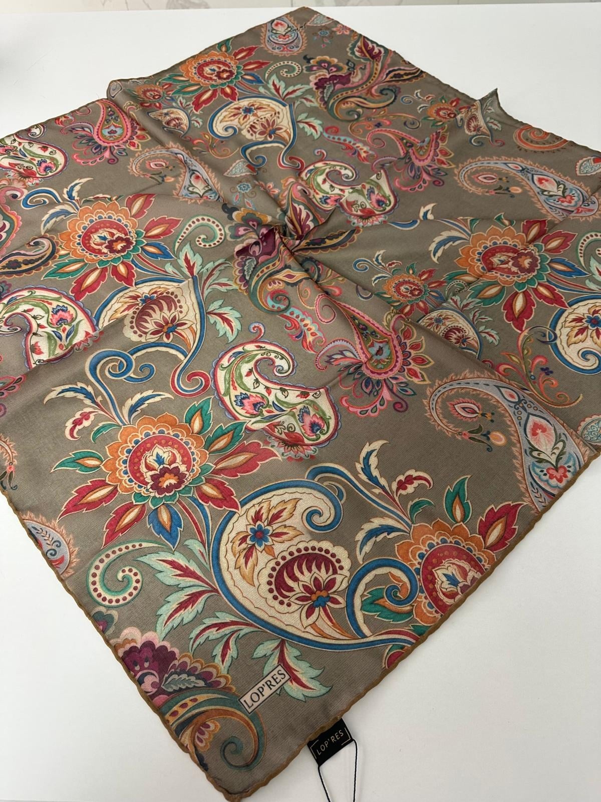 Lop'res Soft Pamuklu Eşarp LDNA2111