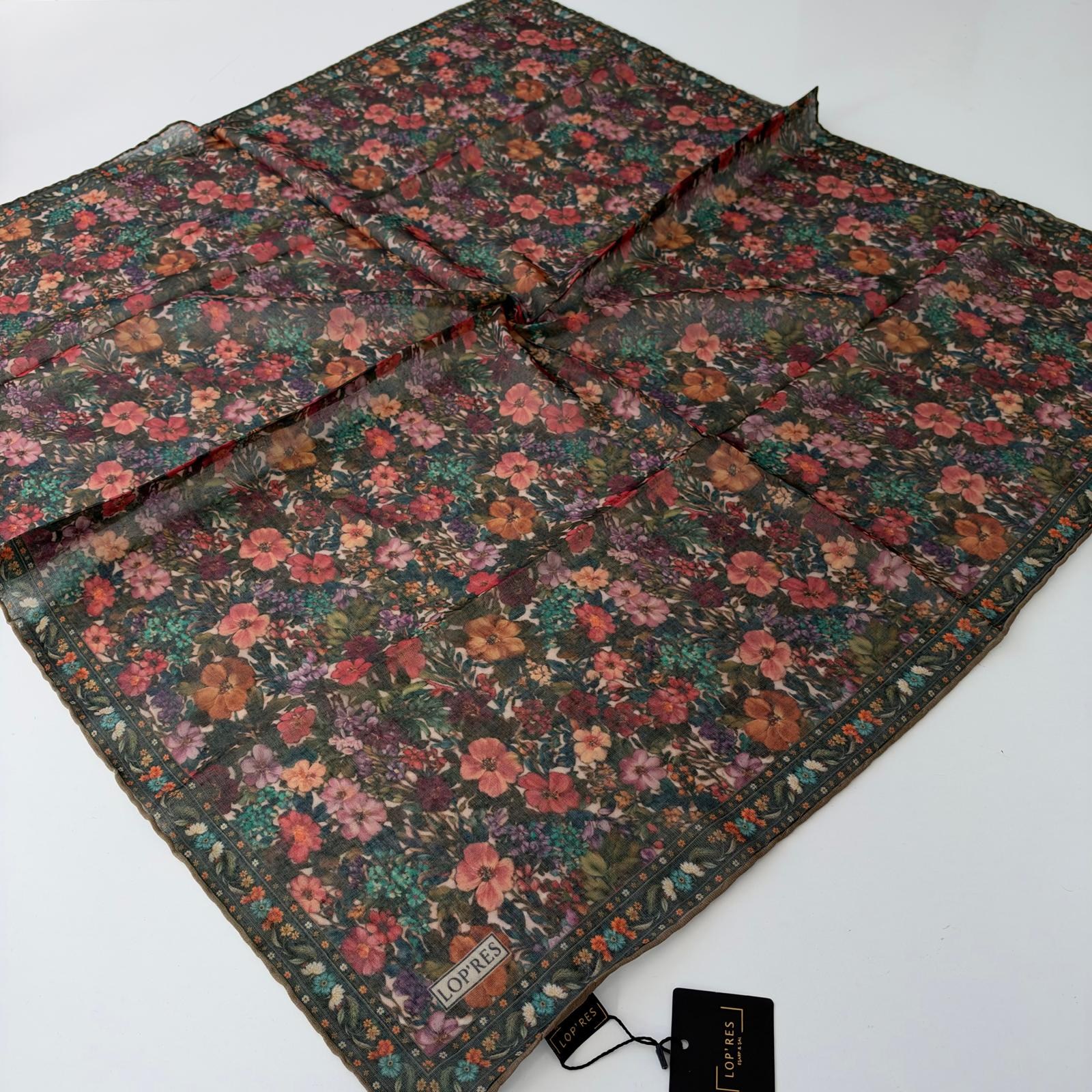 Lop'res Soft Pamuklu Eşarp LDNA2405