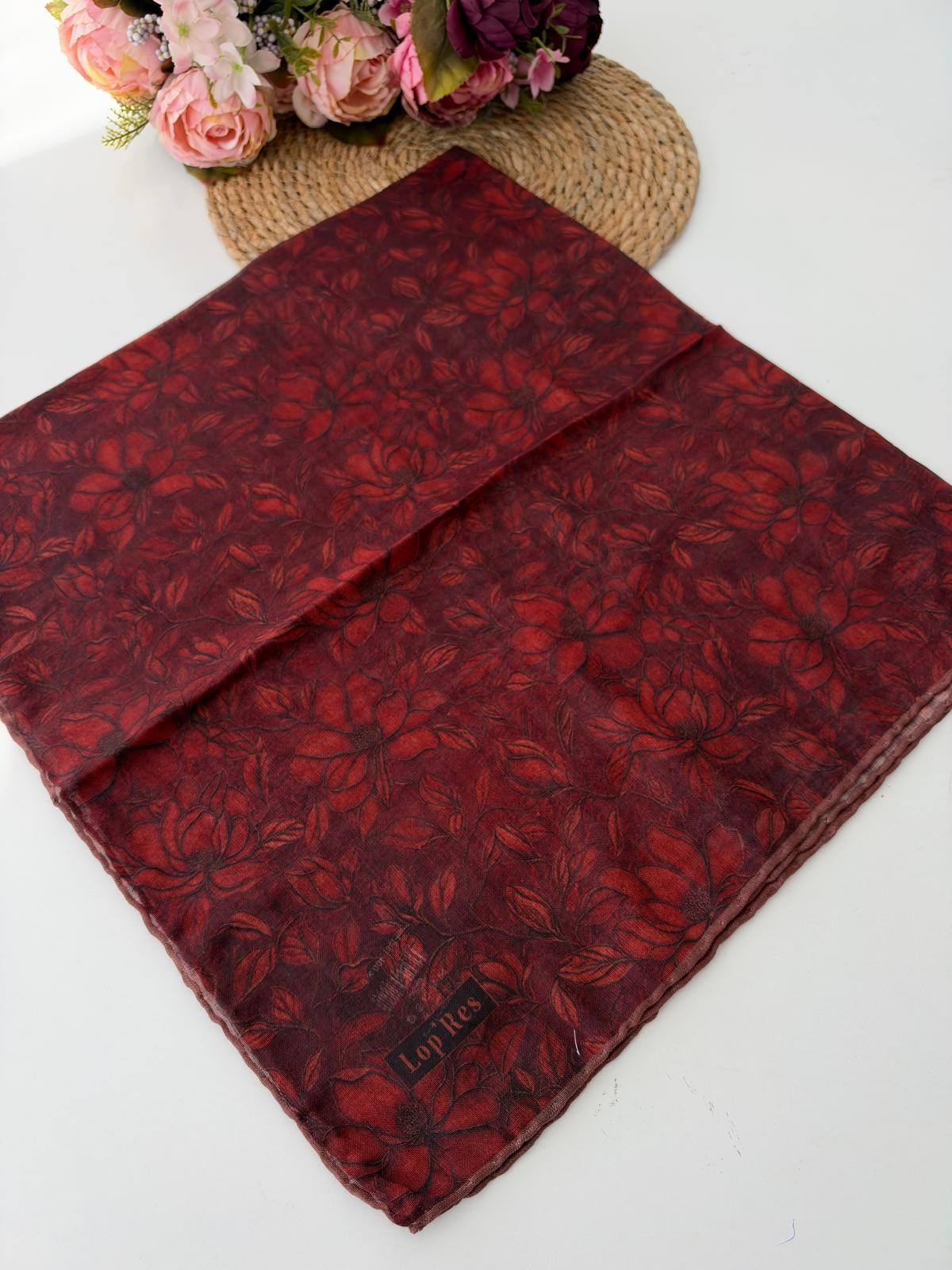 Lop'res Soft Pamuklu Eşarp LDNA2505