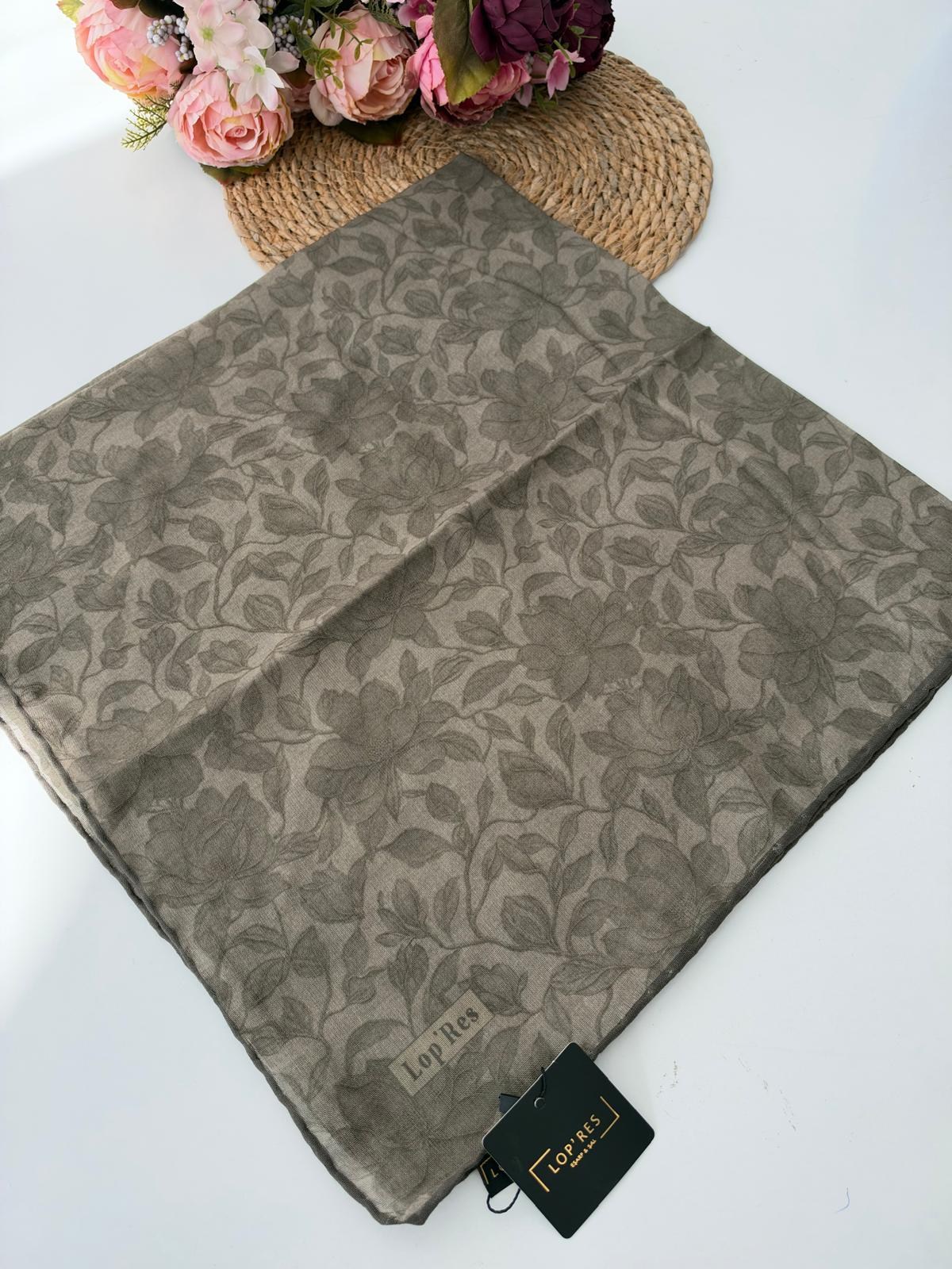 Lop'res Soft Pamuklu Eşarp LDNA2507